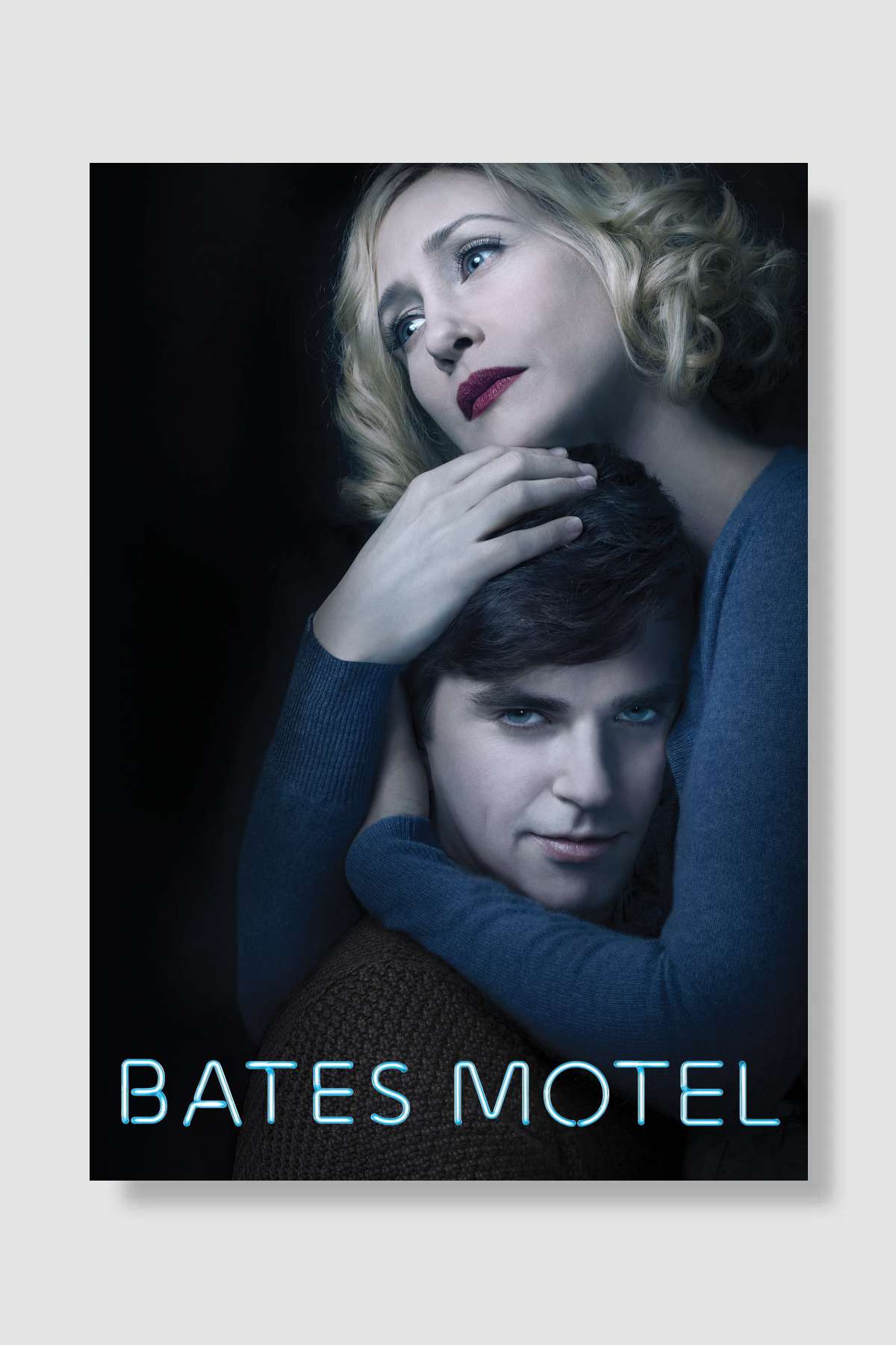 Bates Motel Dizi Poster Çerçevesiz Yüksek Kalite Dizi Afiş Duvar Poster