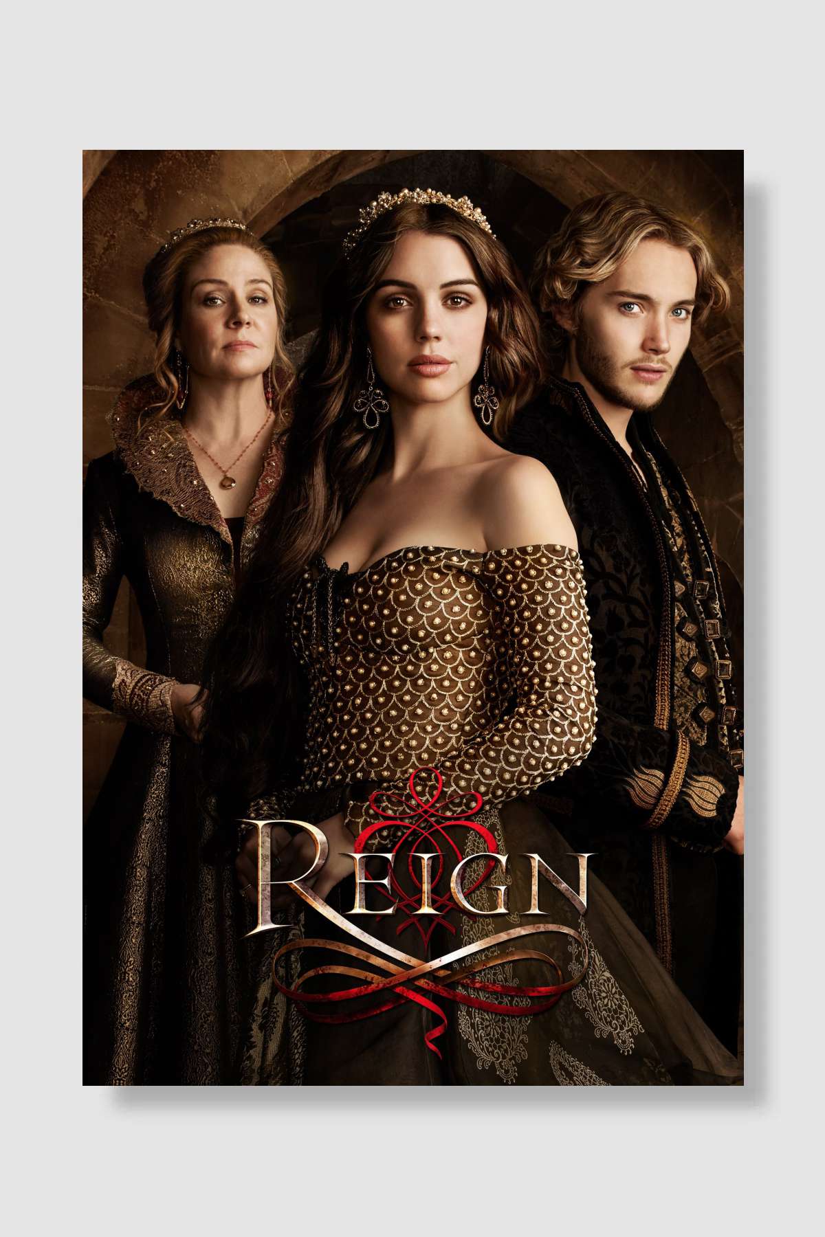 Reign Dizi Poster Çerçevesiz Yüksek Kalite Dizi Afiş Duvar Poster