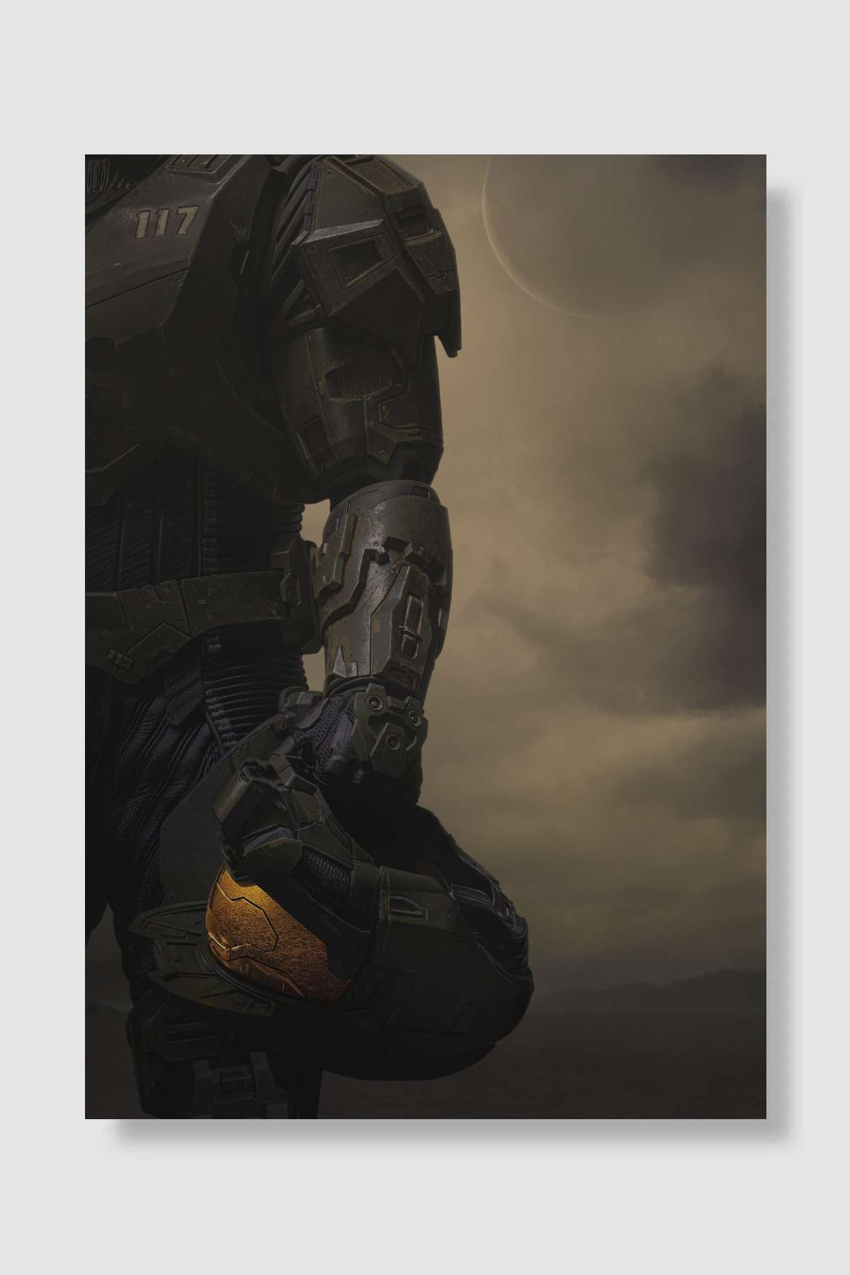 Halo Dizi Poster Çerçevesiz Yüksek Kalite Dizi Afiş Duvar Poster