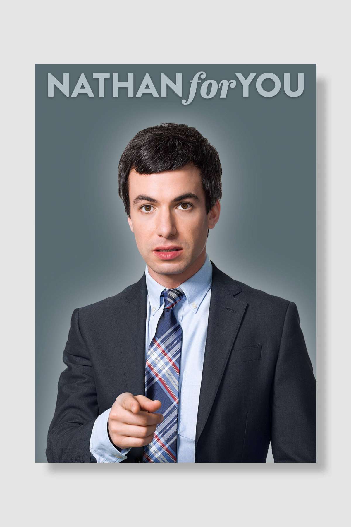Nathan for You Dizi Poster Çerçevesiz Yüksek Kalite Dizi Afiş Duvar Poster