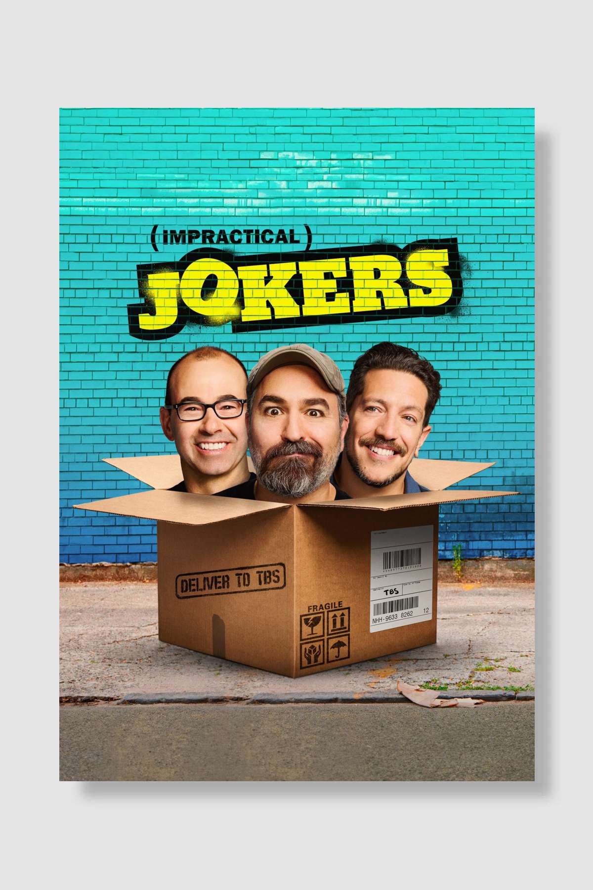 Impractical Jokers Dizi Poster Çerçevesiz Yüksek Kalite Dizi Afiş Duvar Poster