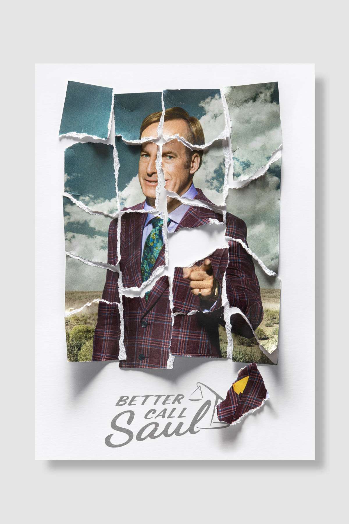 Better Call Saul Dizi Poster Çerçevesiz Yüksek Kalite Dizi Afiş Duvar Poster
