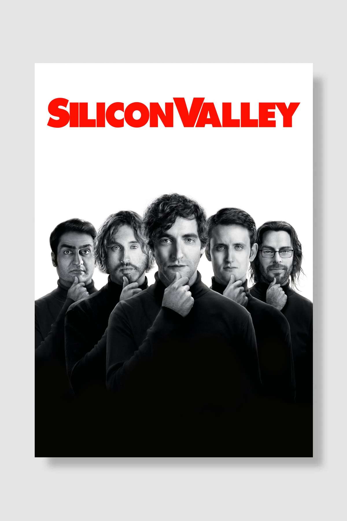 Silicon Valley Dizi Poster Çerçevesiz Yüksek Kalite Dizi Afiş Duvar Poster
