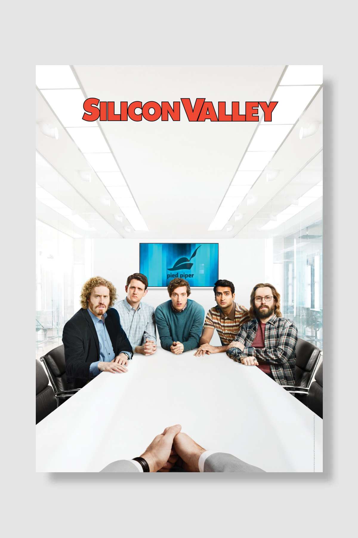 Silicon Valley Dizi Poster Çerçevesiz Yüksek Kalite Dizi Afiş Duvar Poster