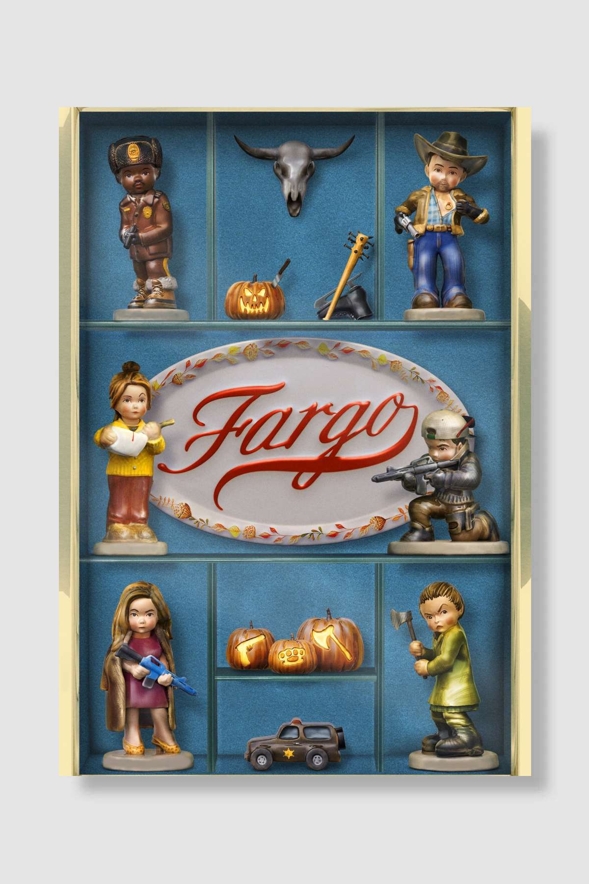 Fargo Dizi Poster Çerçevesiz Yüksek Kalite Dizi Afiş Duvar Poster