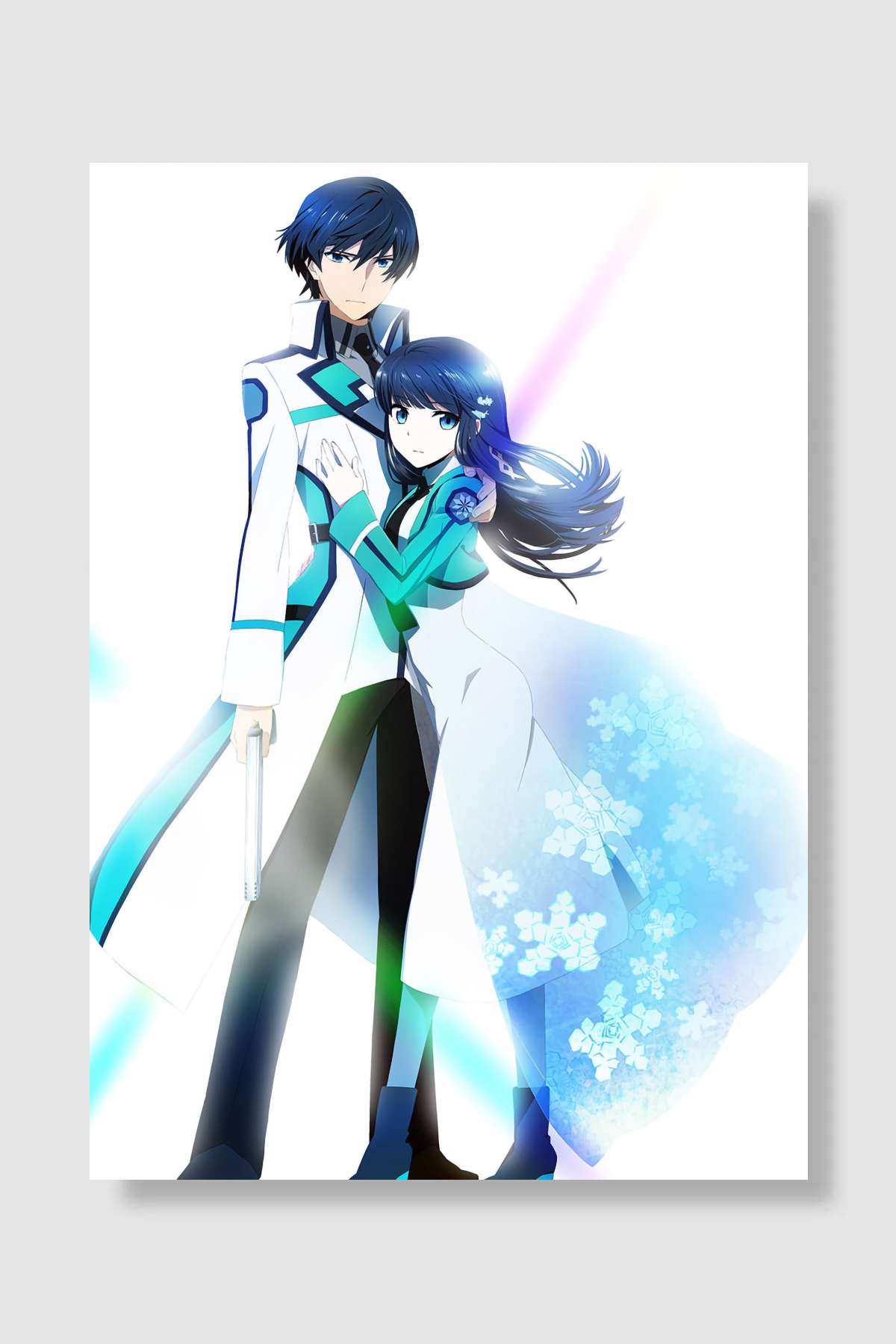 魔法科高校の劣等生 Dizi Poster Çerçevesiz Yüksek Kalite Dizi Afiş Duvar Poster