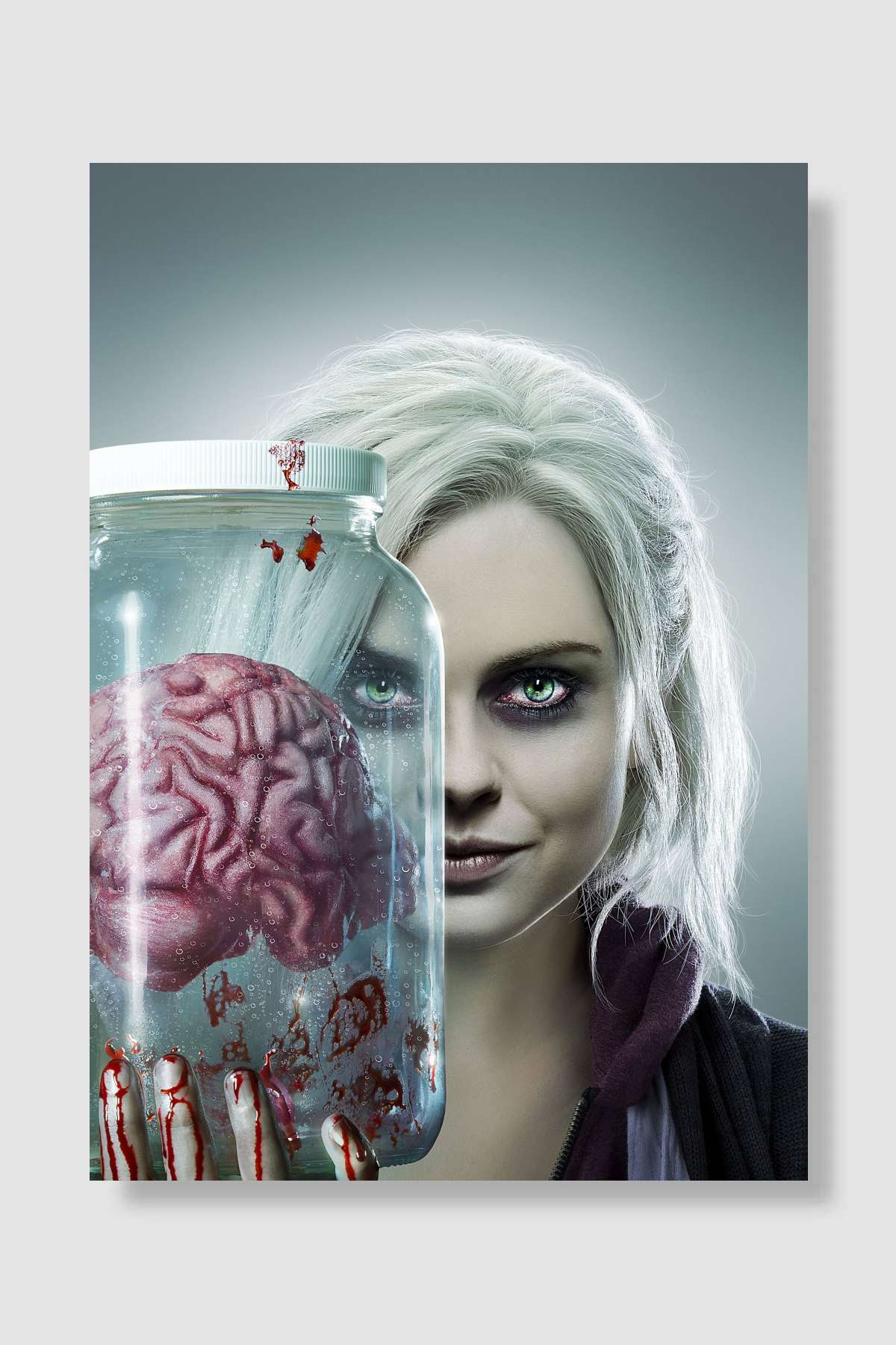 iZombie Dizi Poster Çerçevesiz Yüksek Kalite Dizi Afiş Duvar Poster