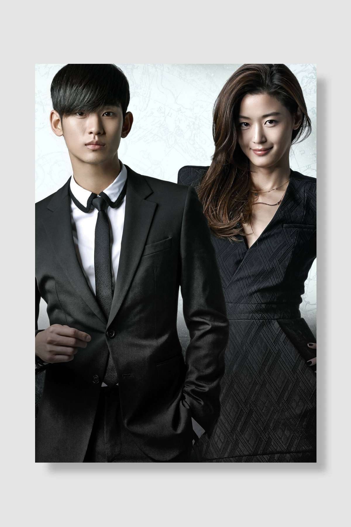 별에서 온 그대 Dizi Poster Çerçevesiz Yüksek Kalite Dizi Afiş Duvar Poster