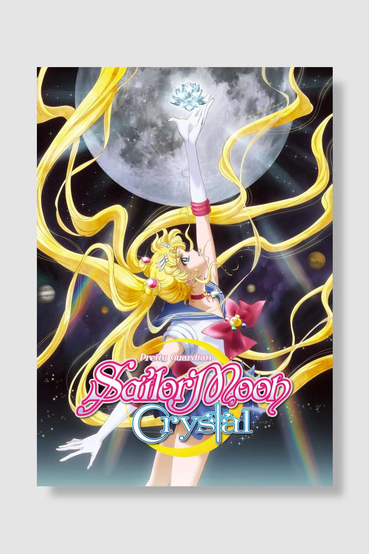 Ay Savaşçısı Kristali ./ Güzellik Savaşçısı Ay Savaşçısı Kristali ./ Sailor Moon Crystal - 美少女戦士セーラームーンクリスタル Dizi Poster Çerçevesiz Yüksek Kalite Dizi Afiş Duvar Poster