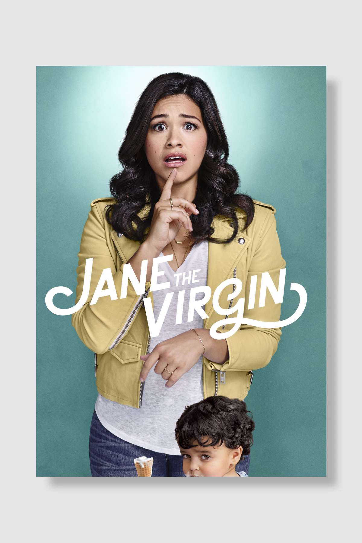 Jane the Virgin Dizi Poster Çerçevesiz Yüksek Kalite Dizi Afiş Duvar Poster