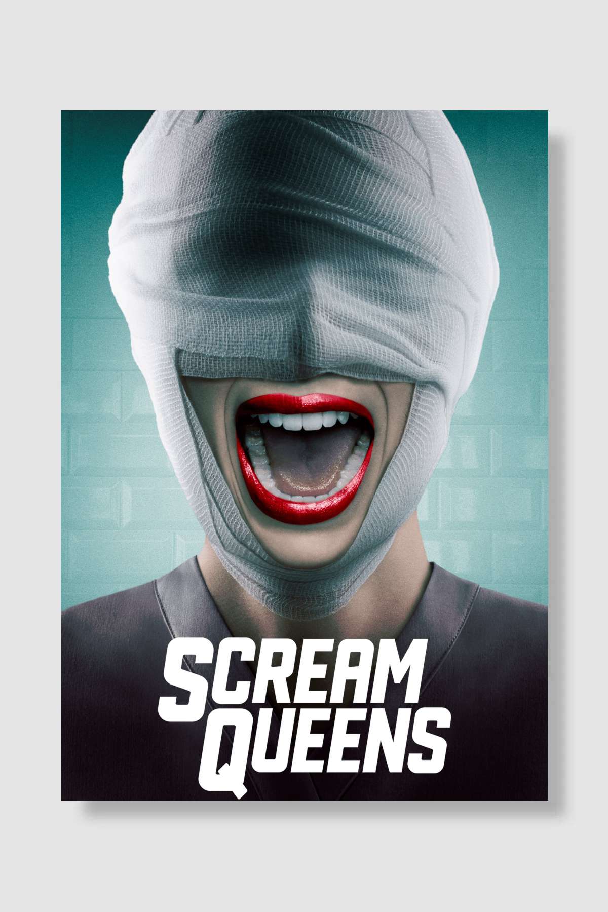 Scream Queens Dizi Poster Çerçevesiz Yüksek Kalite Dizi Afiş Duvar Poster
