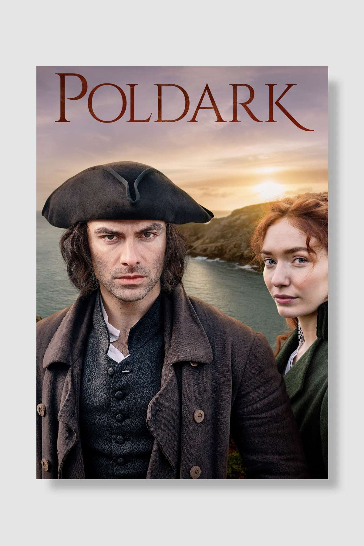 Poldark Dizi Poster Çerçevesiz Yüksek Kalite Dizi Afiş Duvar Poster
