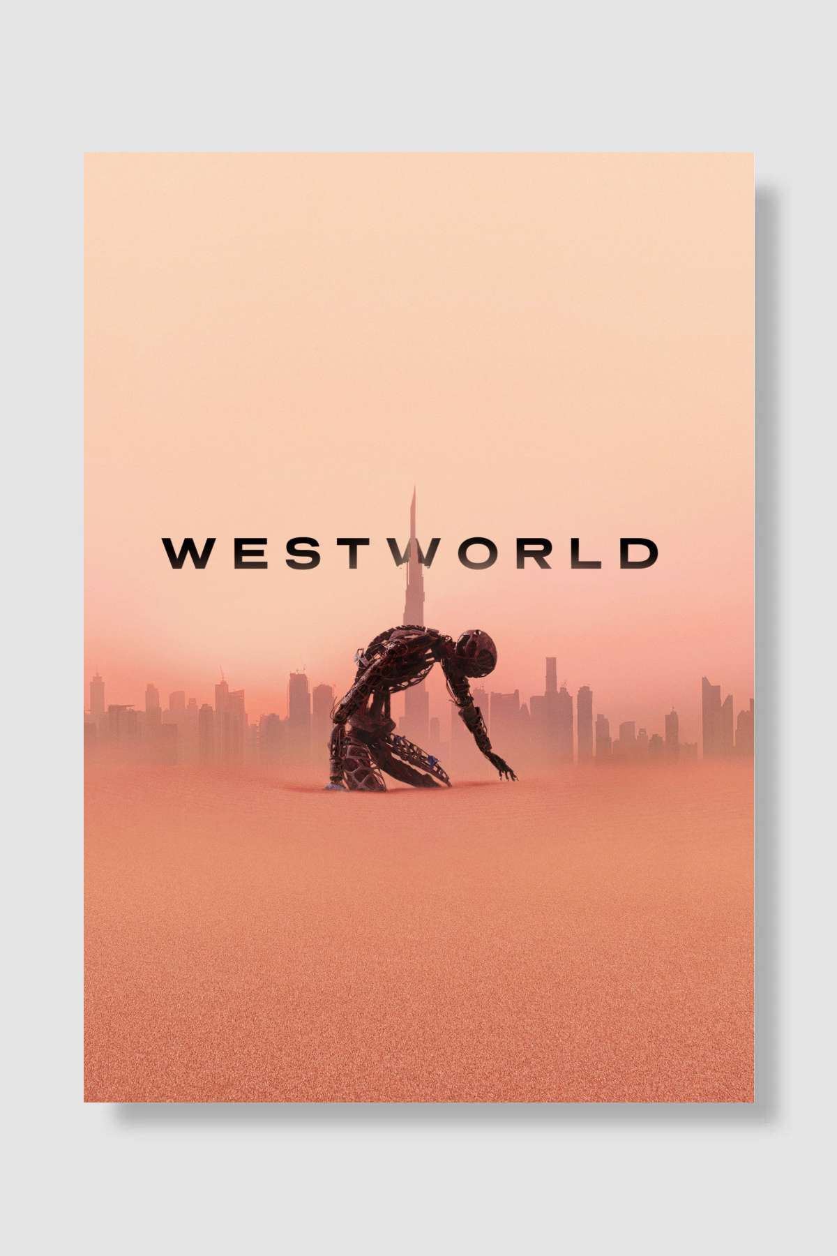 Westworld Dizi Poster Çerçevesiz Yüksek Kalite Dizi Afiş Duvar Poster