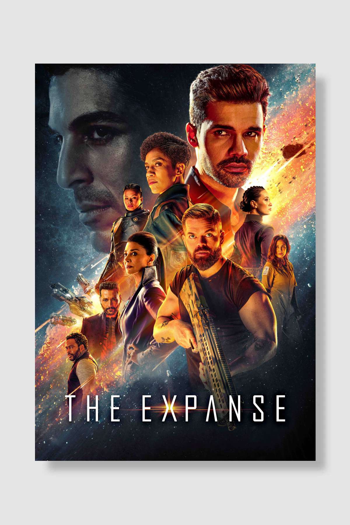 The Expanse Dizi Poster Çerçevesiz Yüksek Kalite Dizi Afiş Duvar Poster