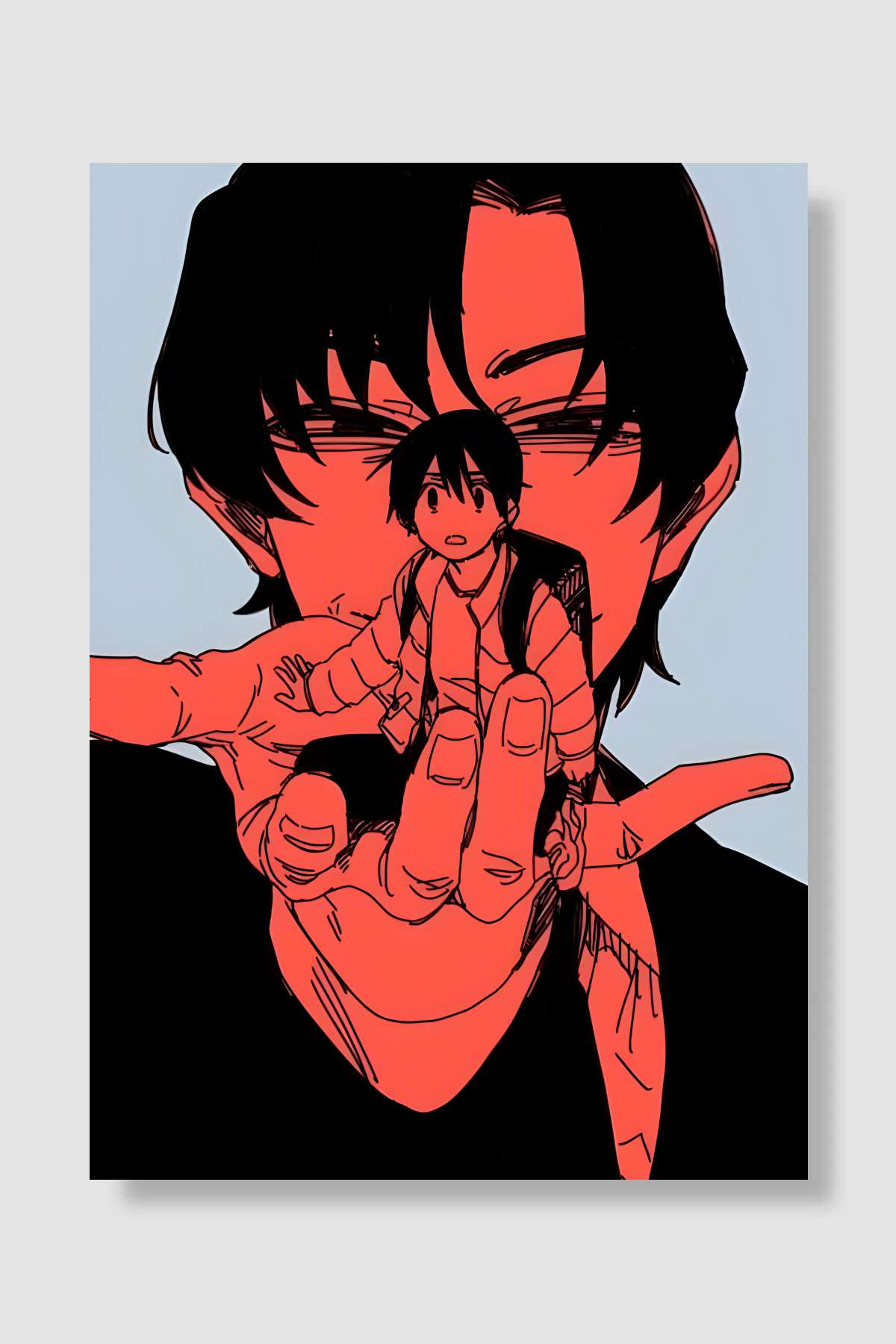 Boku dake ga Inai Machi - 僕だけがいない街 Dizi Poster Çerçevesiz Yüksek Kalite Dizi Afiş Duvar Poster