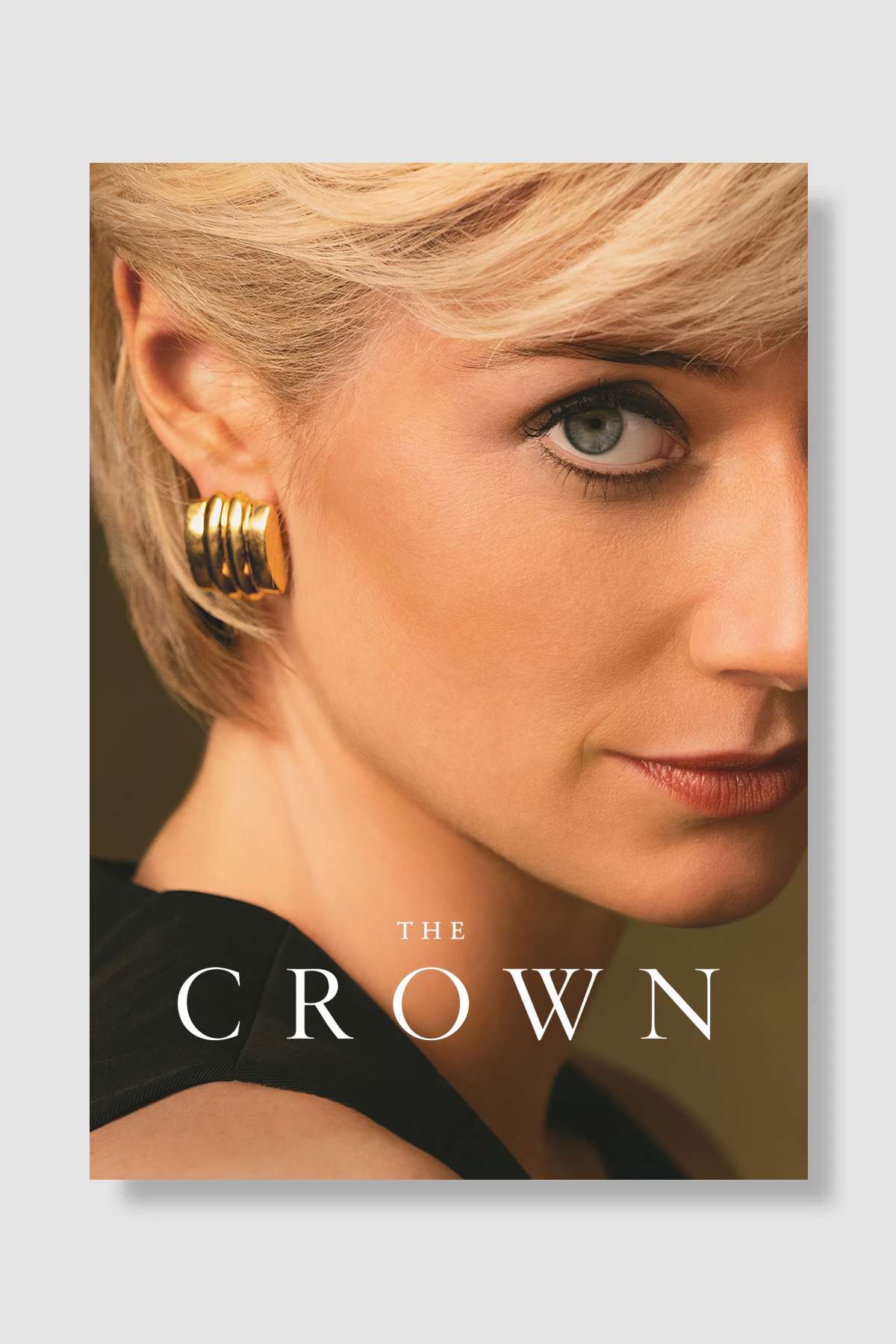 The Crown Dizi Poster Çerçevesiz Yüksek Kalite Dizi Afiş Duvar Poster
