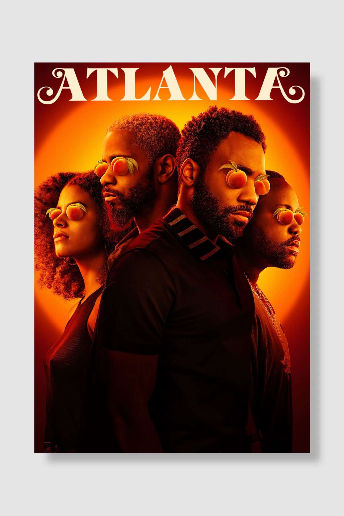 Atlanta Dizi Poster Çerçevesiz Yüksek Kalite Dizi Afiş Duvar Poster