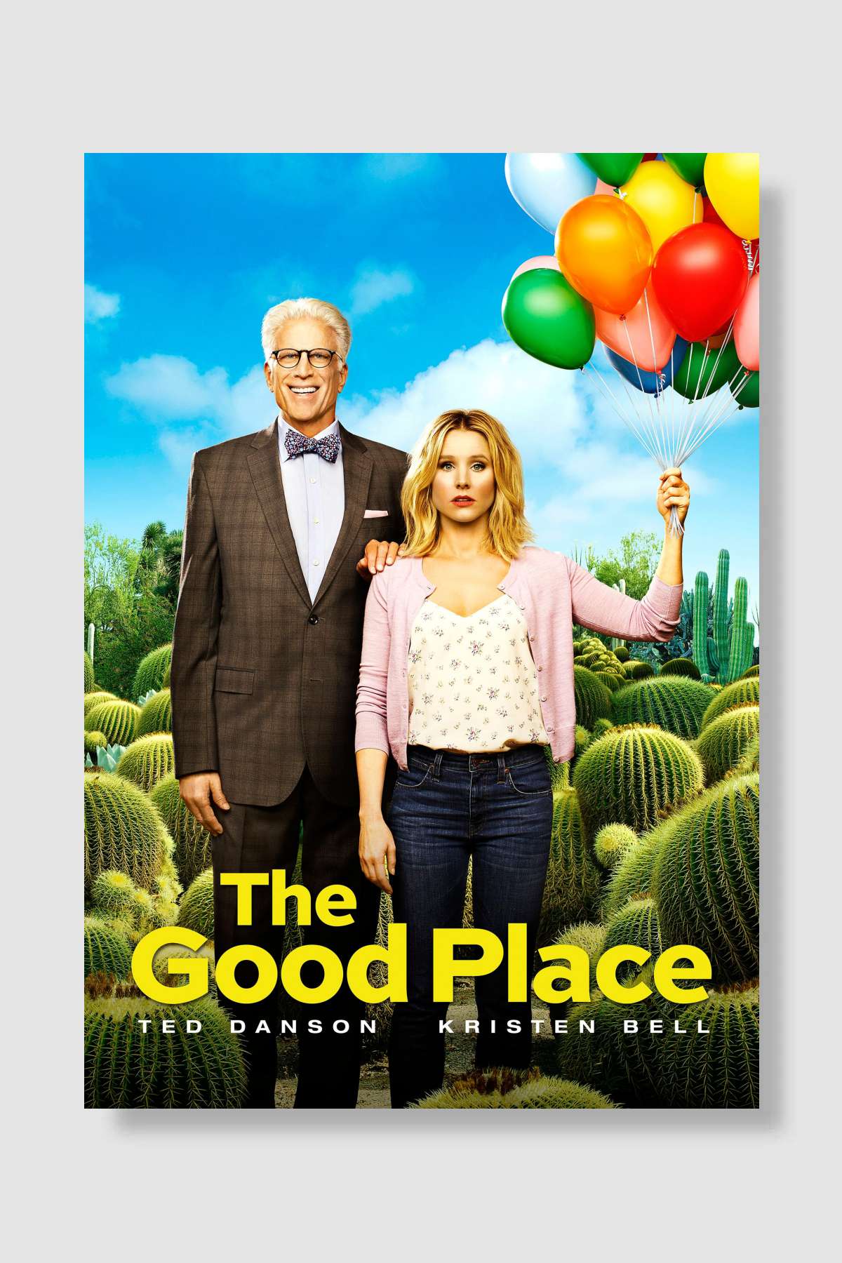 The Good Place Dizi Poster Çerçevesiz Yüksek Kalite Dizi Afiş Duvar Poster