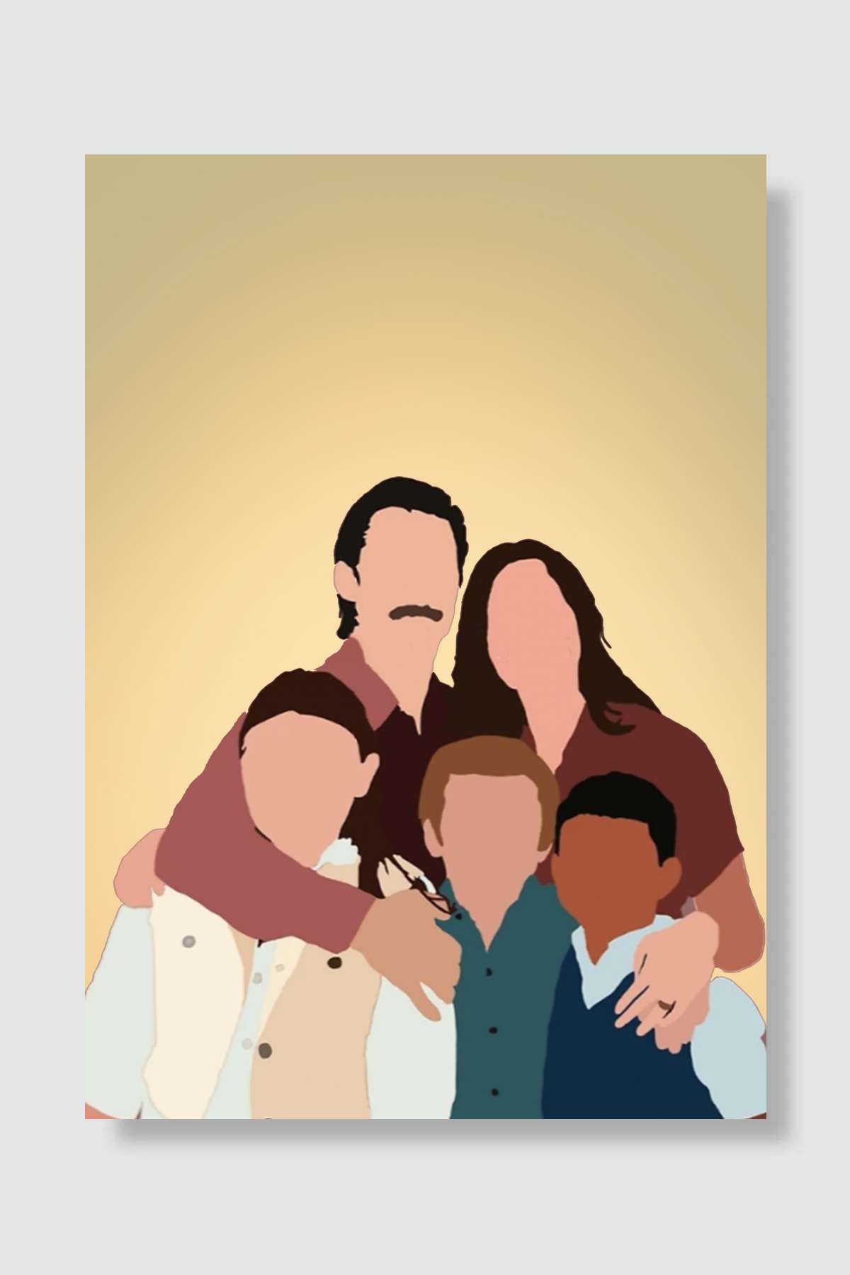 This Is Us Dizi Poster Çerçevesiz Yüksek Kalite Dizi Afiş Duvar Poster