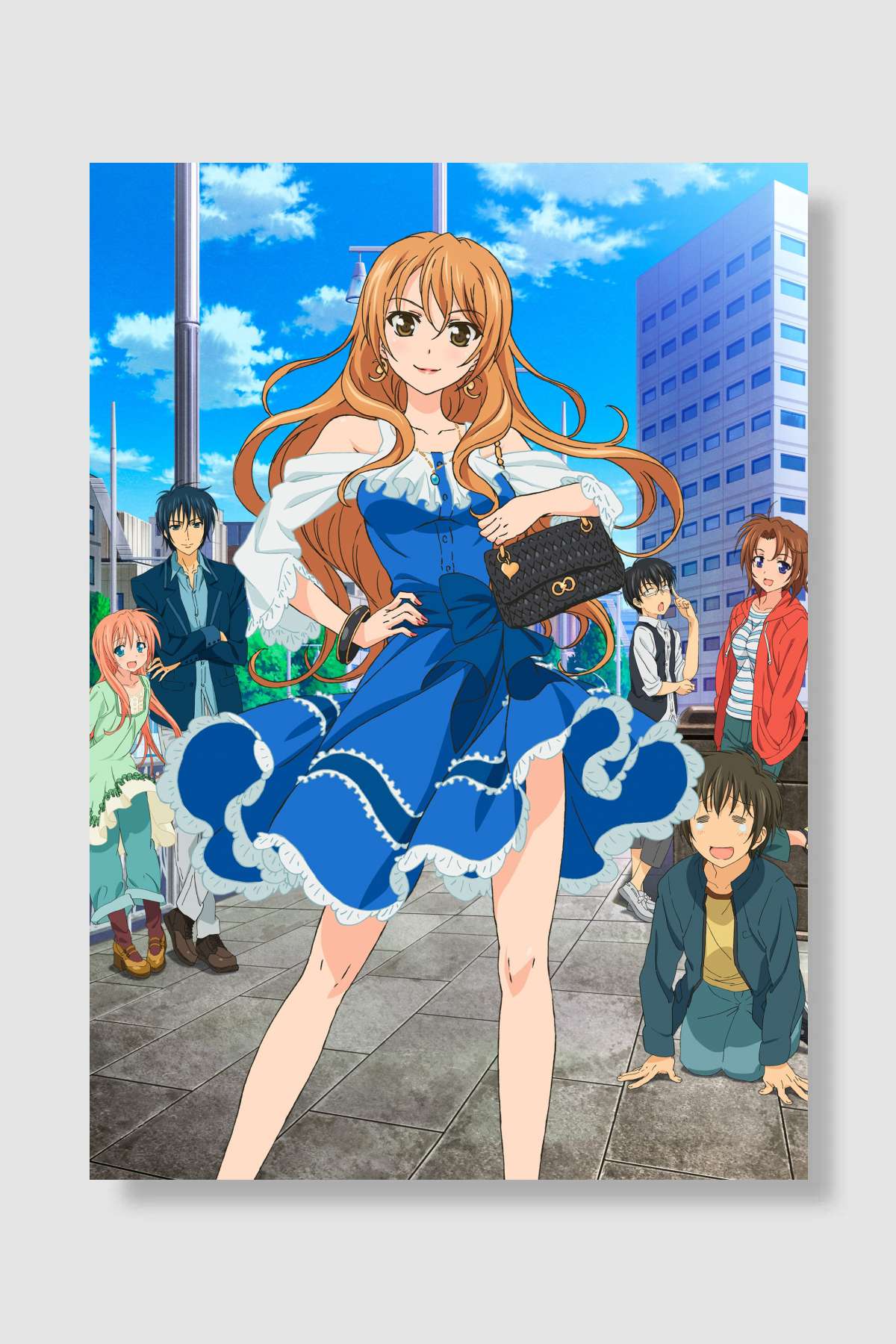 ゴールデンタイム Dizi Poster Çerçevesiz Yüksek Kalite Dizi Afiş Duvar Poster