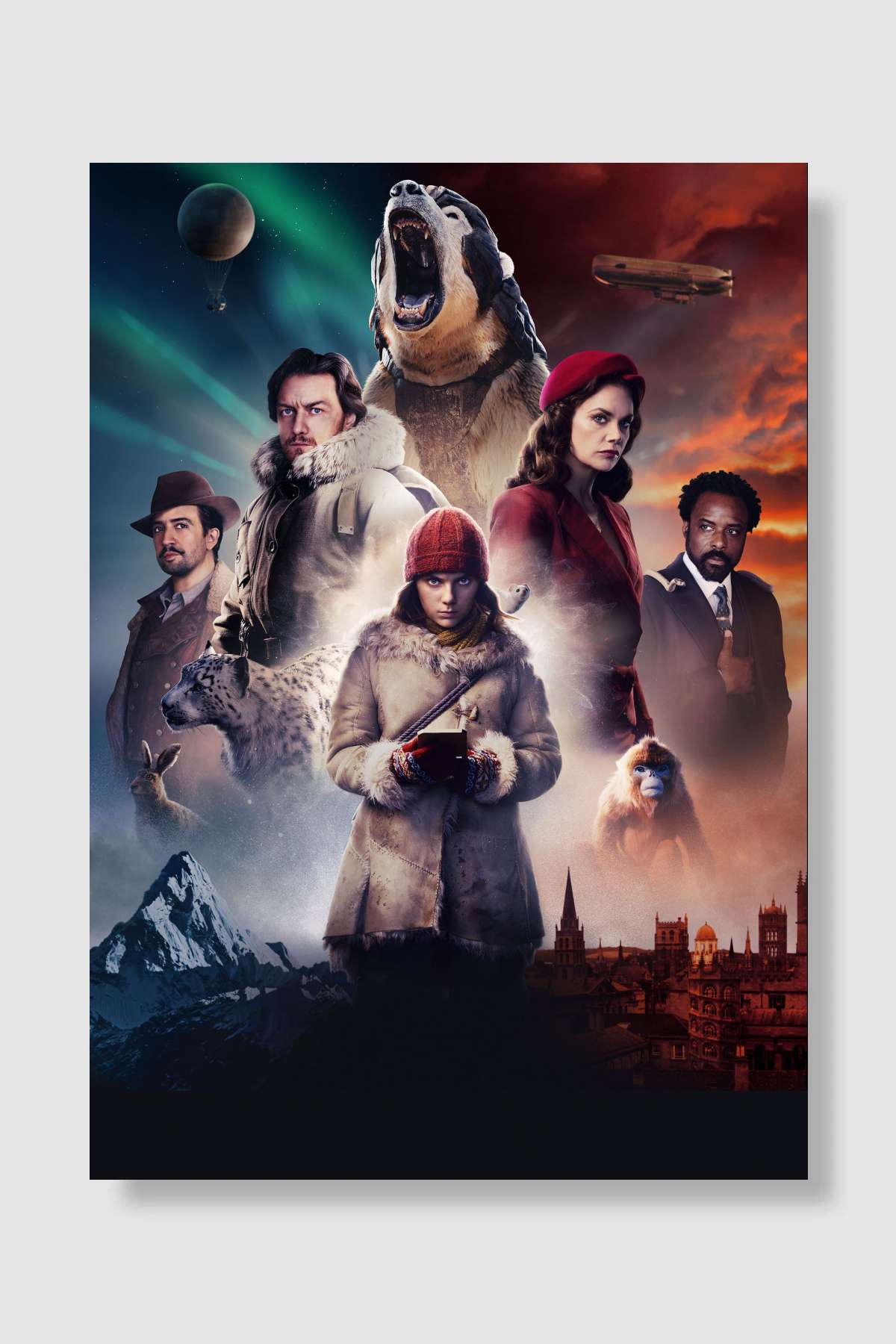 Karanlık Cevher - His Dark Materials Dizi Poster Çerçevesiz Yüksek Kalite Dizi Afiş Duvar Poster