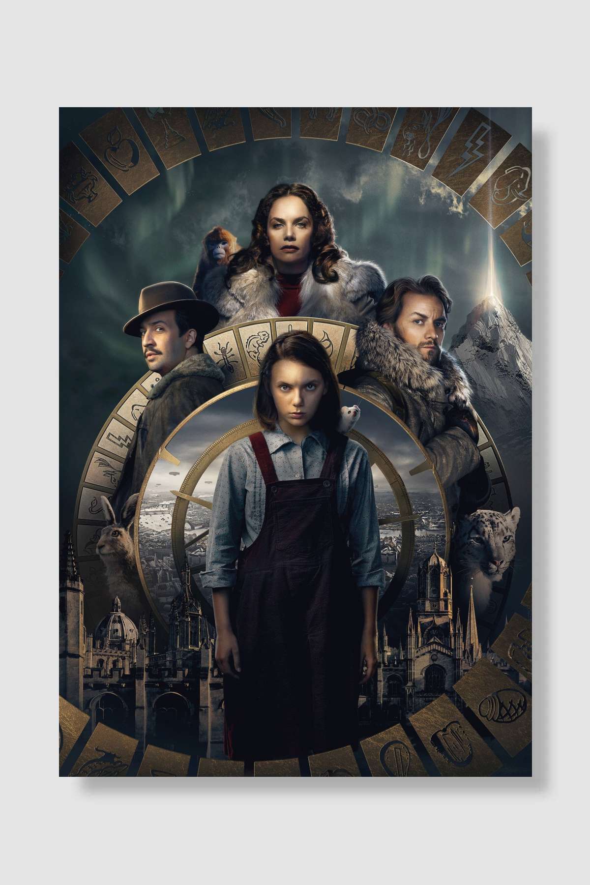 Karanlık Cevher - His Dark Materials Dizi Poster Çerçevesiz Yüksek Kalite Dizi Afiş Duvar Poster