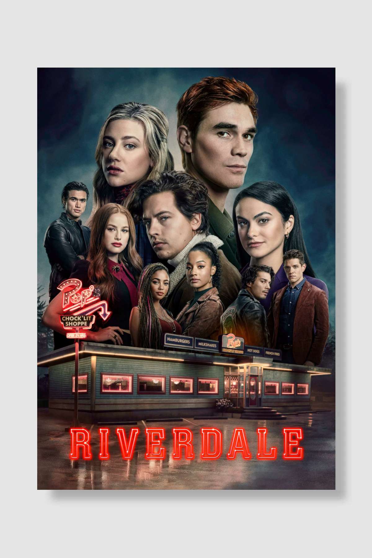 Riverdale Dizi Poster Çerçevesiz Yüksek Kalite Dizi Afiş Duvar Poster