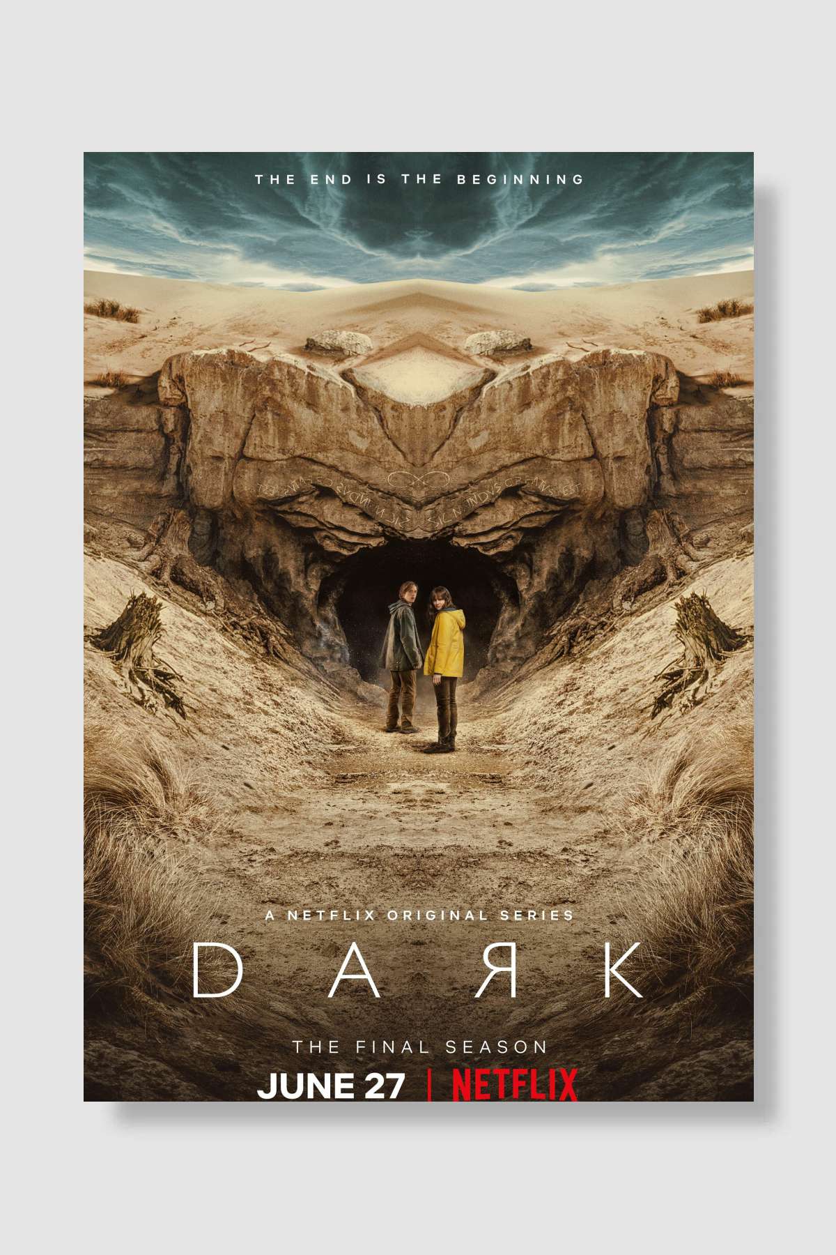 Dark Dizi Poster Çerçevesiz Yüksek Kalite Dizi Afiş Duvar Poster