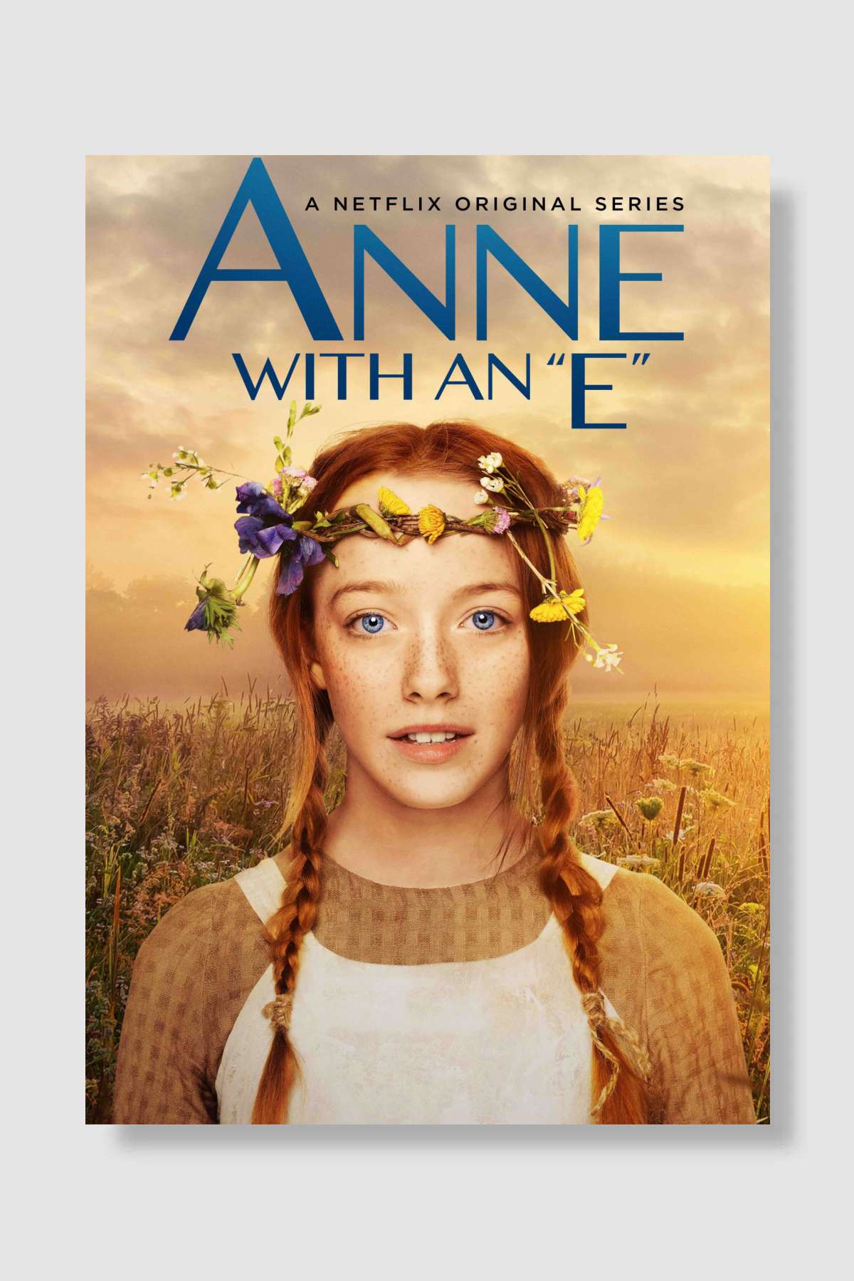 Anne with an E Dizi Poster Çerçevesiz Yüksek Kalite Dizi Afiş Duvar Poster