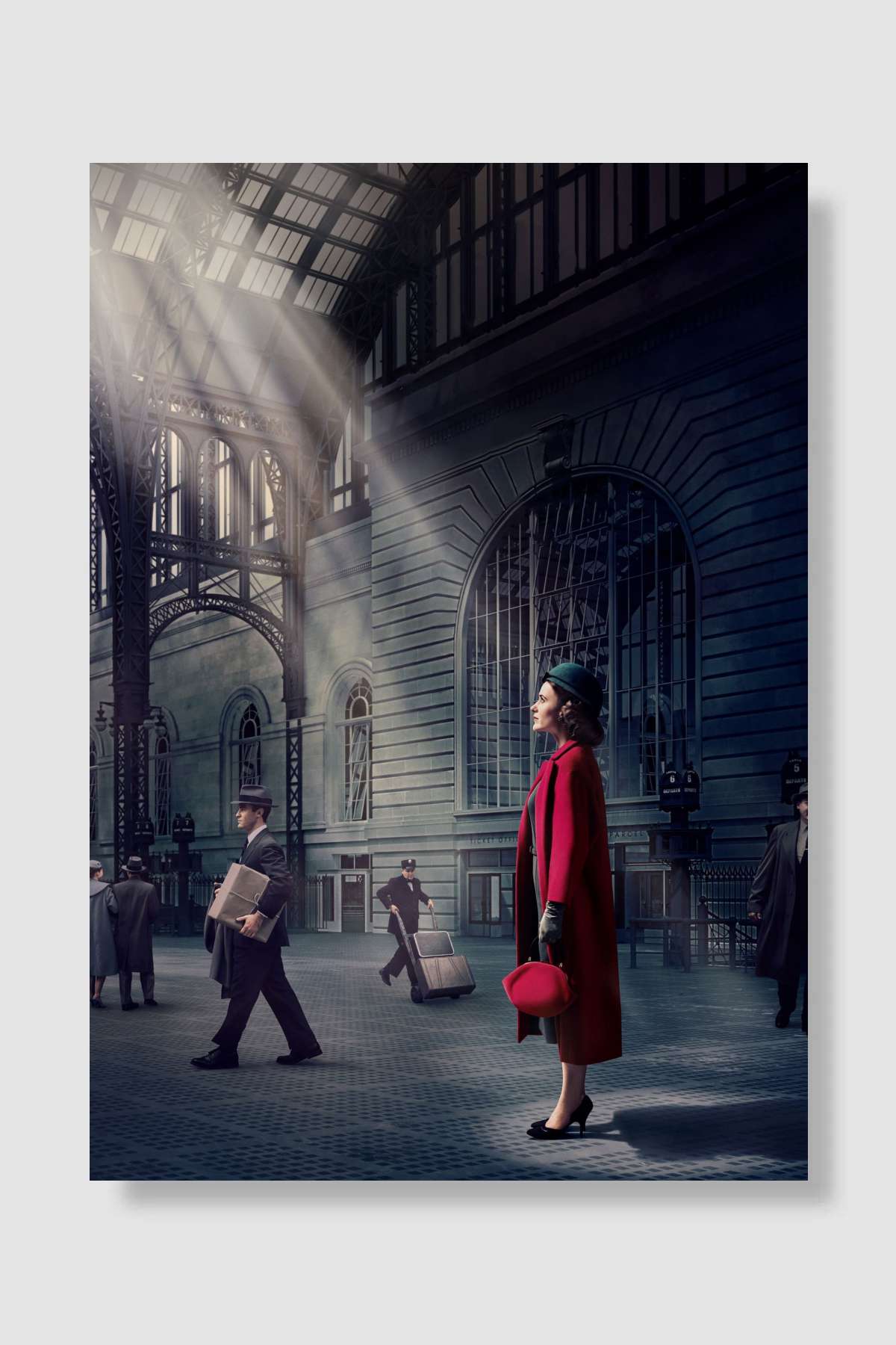 Muhteşem Bayan Maisel - The Marvelous Mrs. Maisel Dizi Poster Çerçevesiz Yüksek Kalite Dizi Afiş Duvar Poster