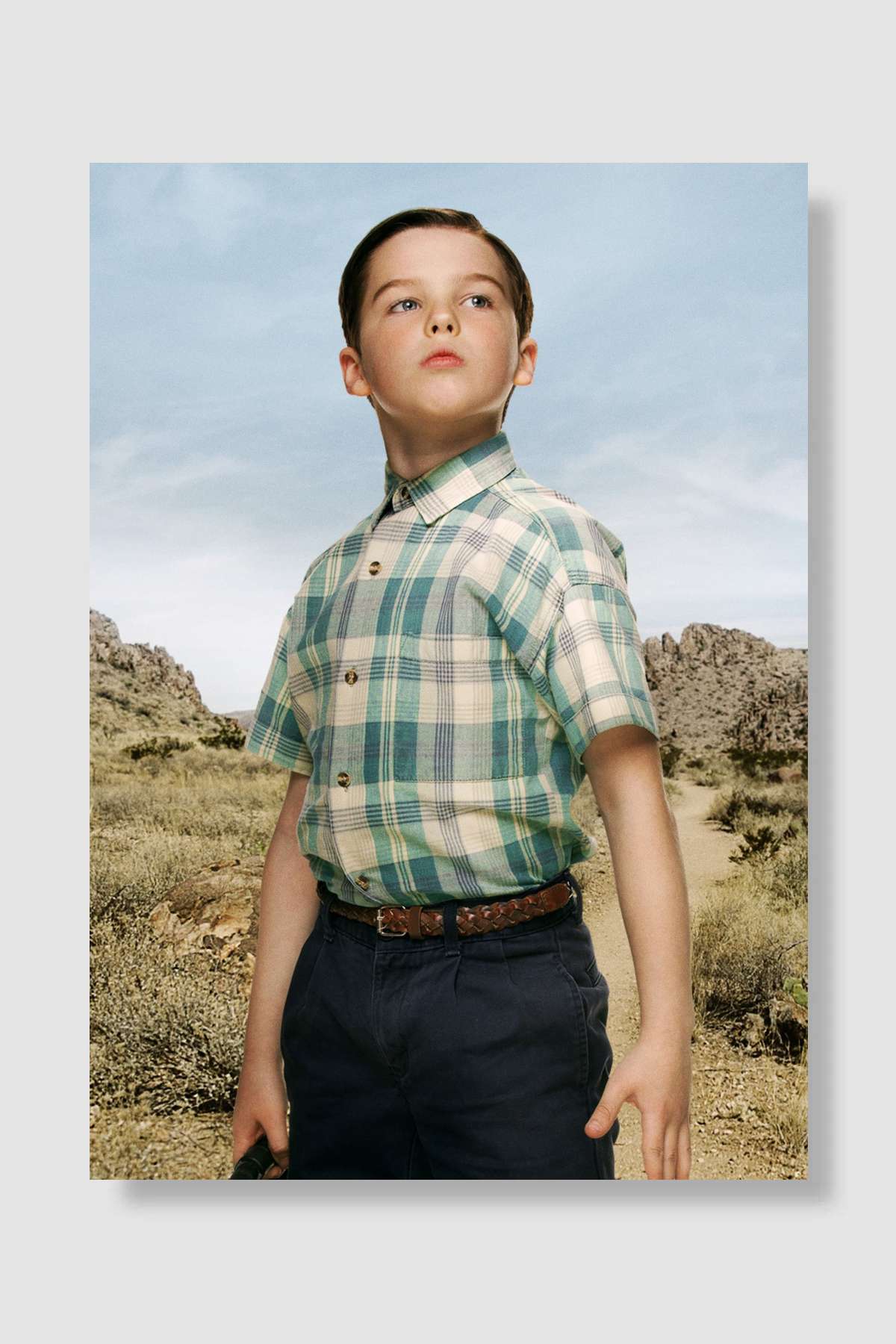 Young Sheldon Dizi Poster Çerçevesiz Yüksek Kalite Dizi Afiş Duvar Poster