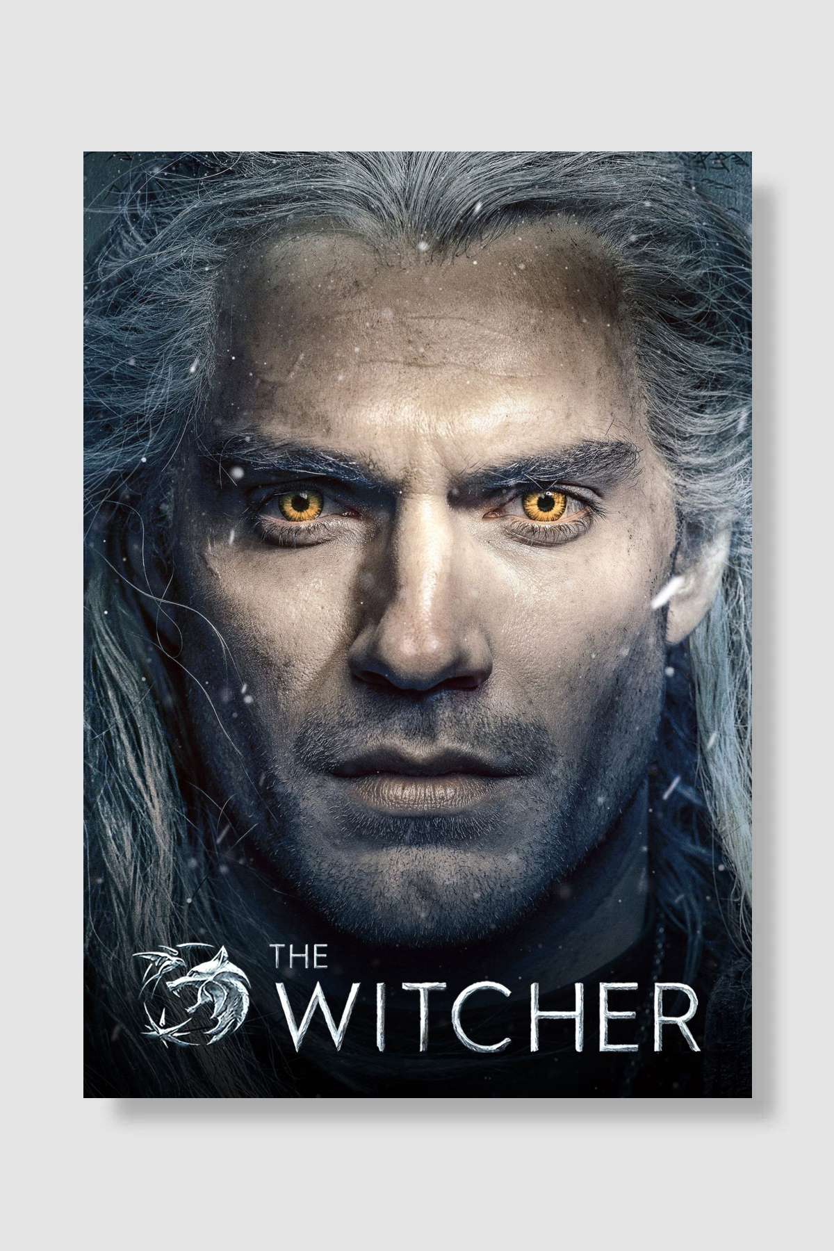 The Witcher Dizi Poster Çerçevesiz Yüksek Kalite Dizi Afiş Duvar Poster