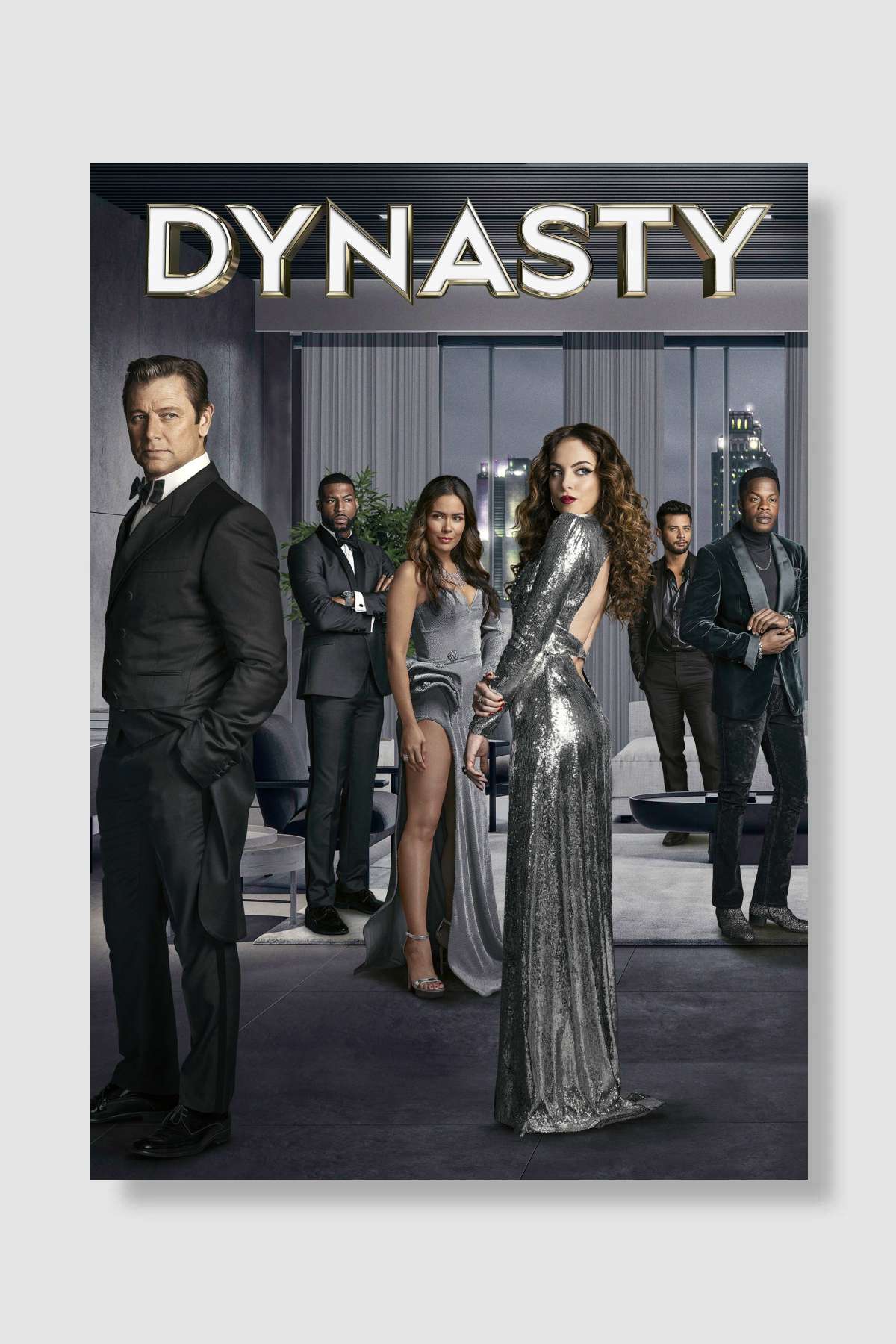 Hanedan - Dynasty Dizi Poster Çerçevesiz Yüksek Kalite Dizi Afiş Duvar Poster