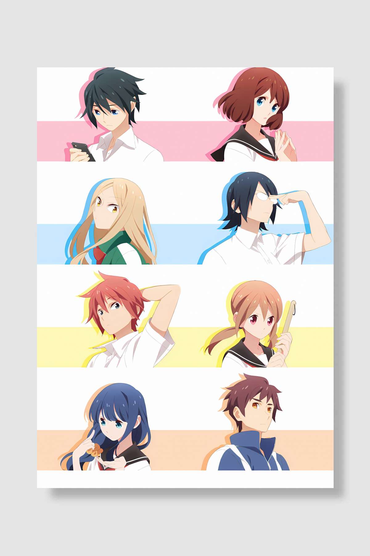 徒然チルドレン Dizi Poster Çerçevesiz Yüksek Kalite Dizi Afiş Duvar Poster