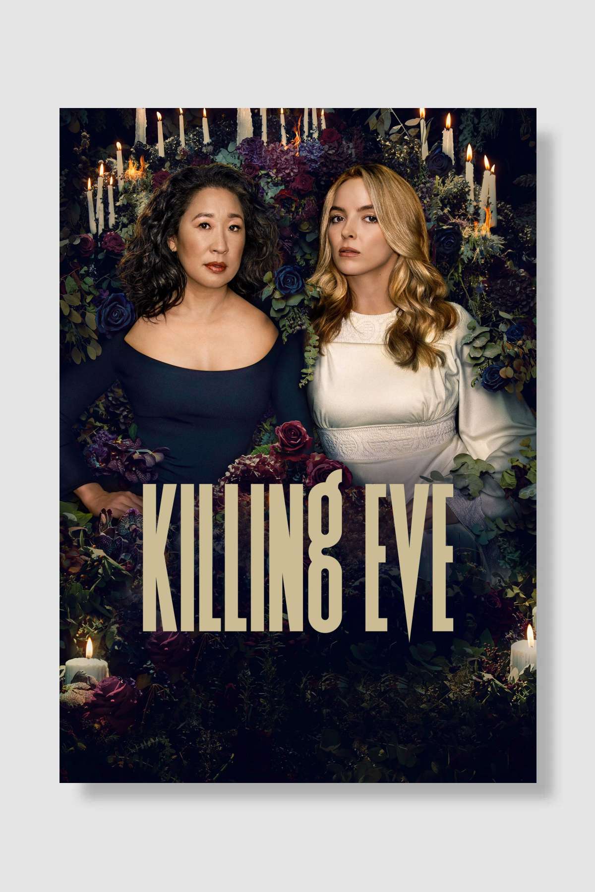 Killing Eve Dizi Poster Çerçevesiz Yüksek Kalite Dizi Afiş Duvar Poster