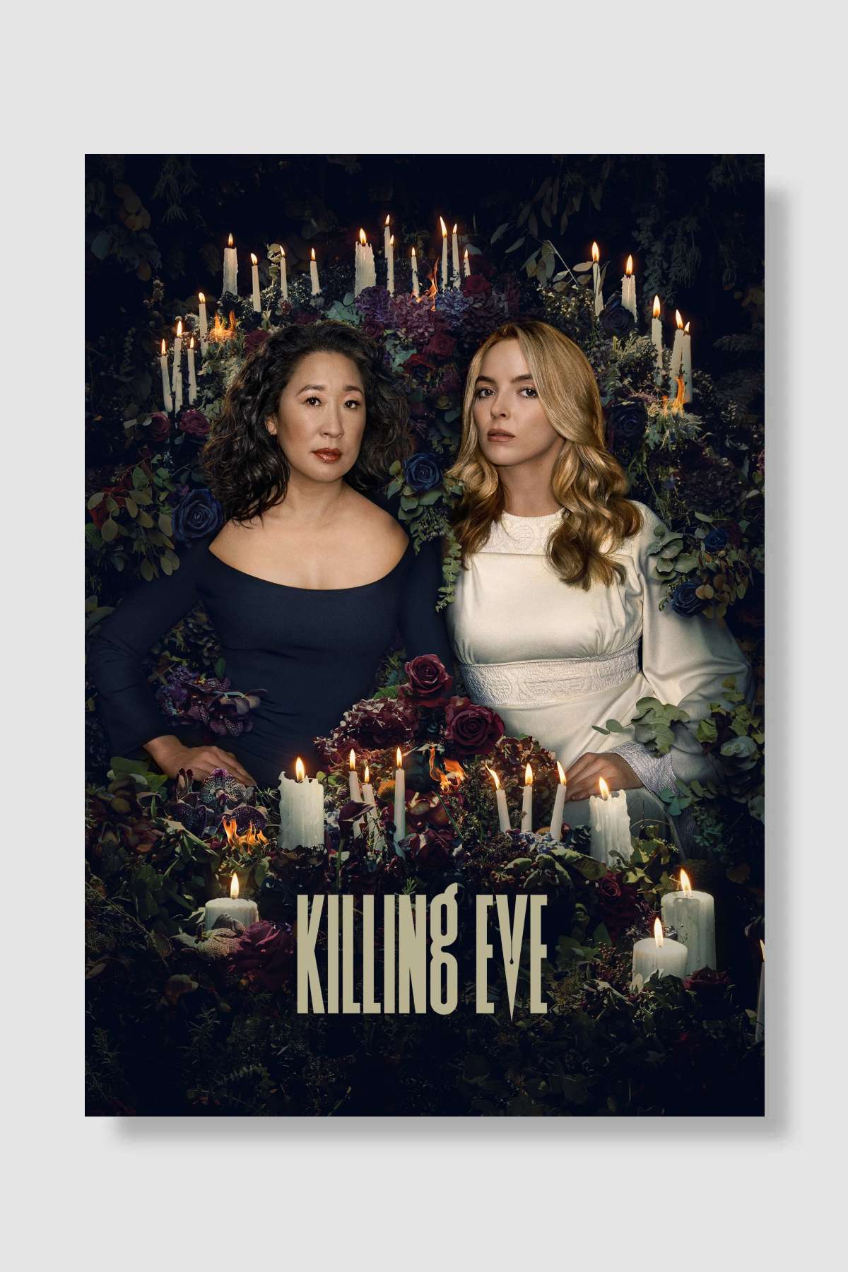 Killing Eve Dizi Poster Çerçevesiz Yüksek Kalite Dizi Afiş Duvar Poster