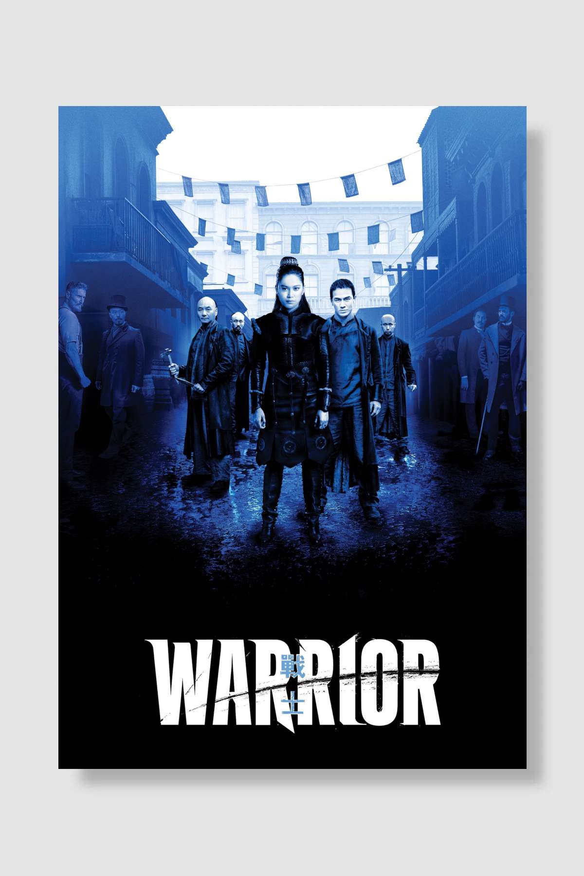 Warrior Dizi Poster Çerçevesiz Yüksek Kalite Dizi Afiş Duvar Poster