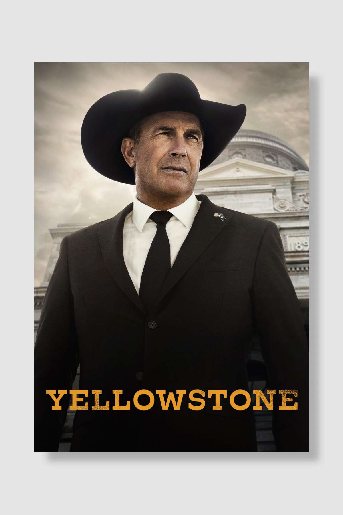 Yellowstone Dizi Poster Çerçevesiz Yüksek Kalite Dizi Afiş Duvar Poster