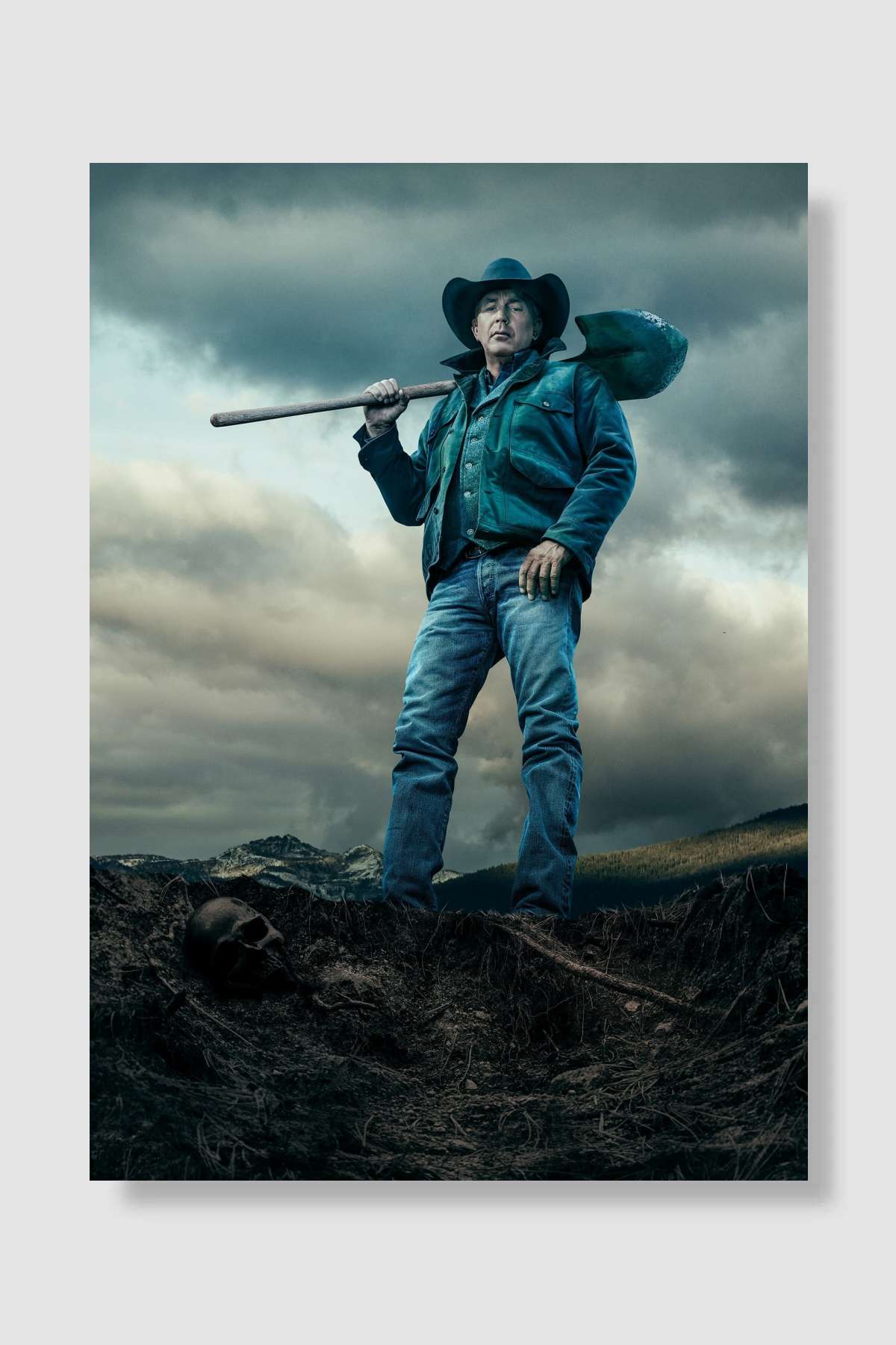 Yellowstone Dizi Poster Çerçevesiz Yüksek Kalite Dizi Afiş Duvar Poster