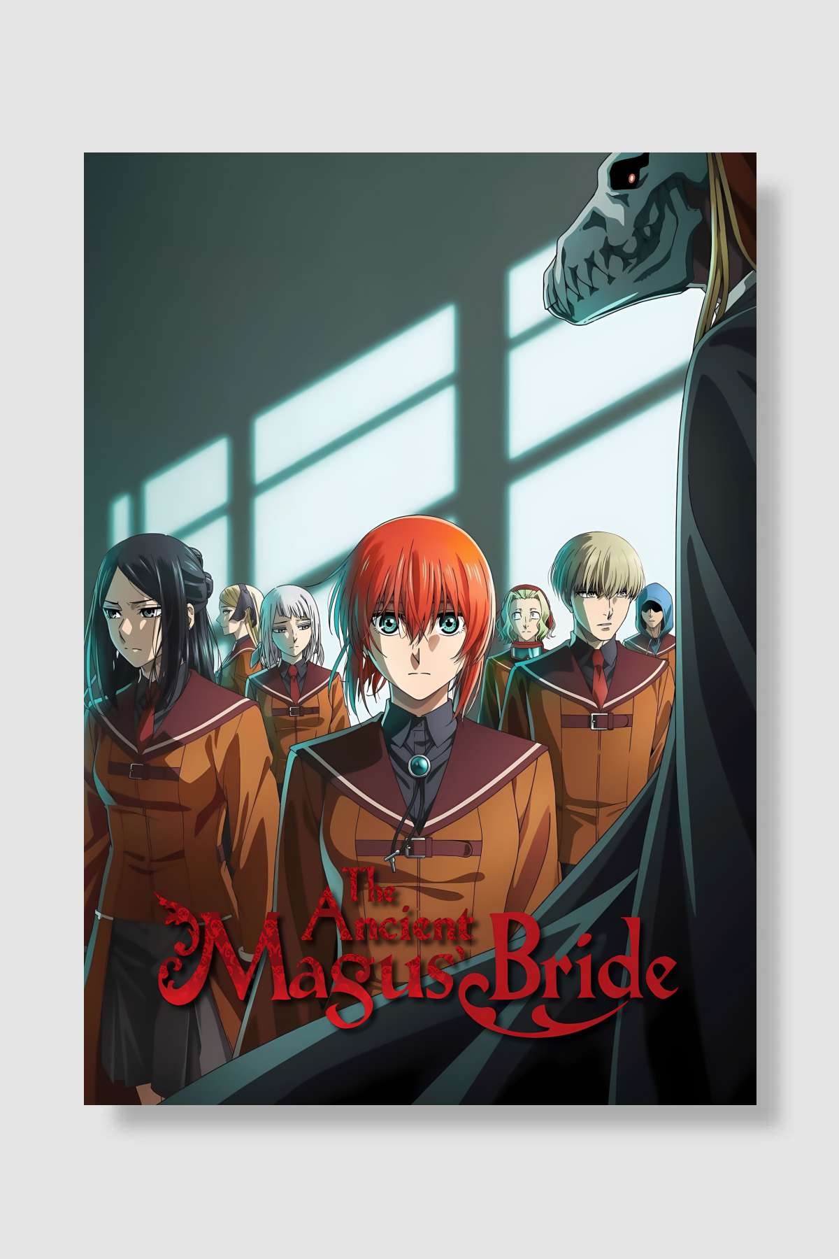 魔法使いの嫁 Dizi Poster Çerçevesiz Yüksek Kalite Dizi Afiş Duvar Poster