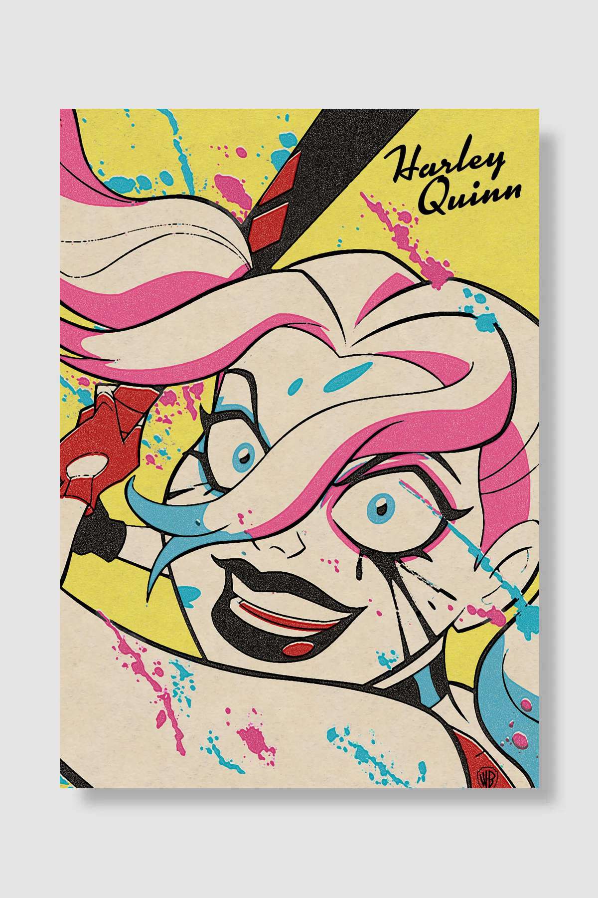Harley Quinn Dizi Poster Çerçevesiz Yüksek Kalite Dizi Afiş Duvar Poster
