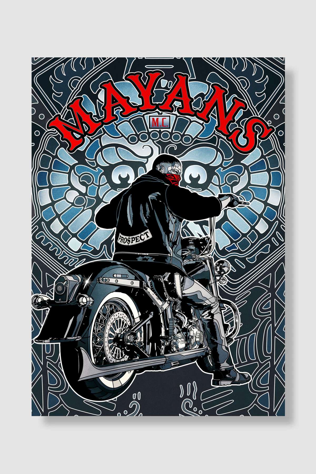 Mayans M.C. Dizi Poster Çerçevesiz Yüksek Kalite Dizi Afiş Duvar Poster