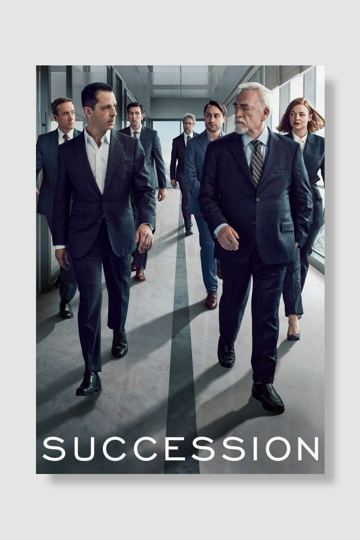 Succession Dizi Poster Çerçevesiz Yüksek Kalite Dizi Afiş Duvar Poster