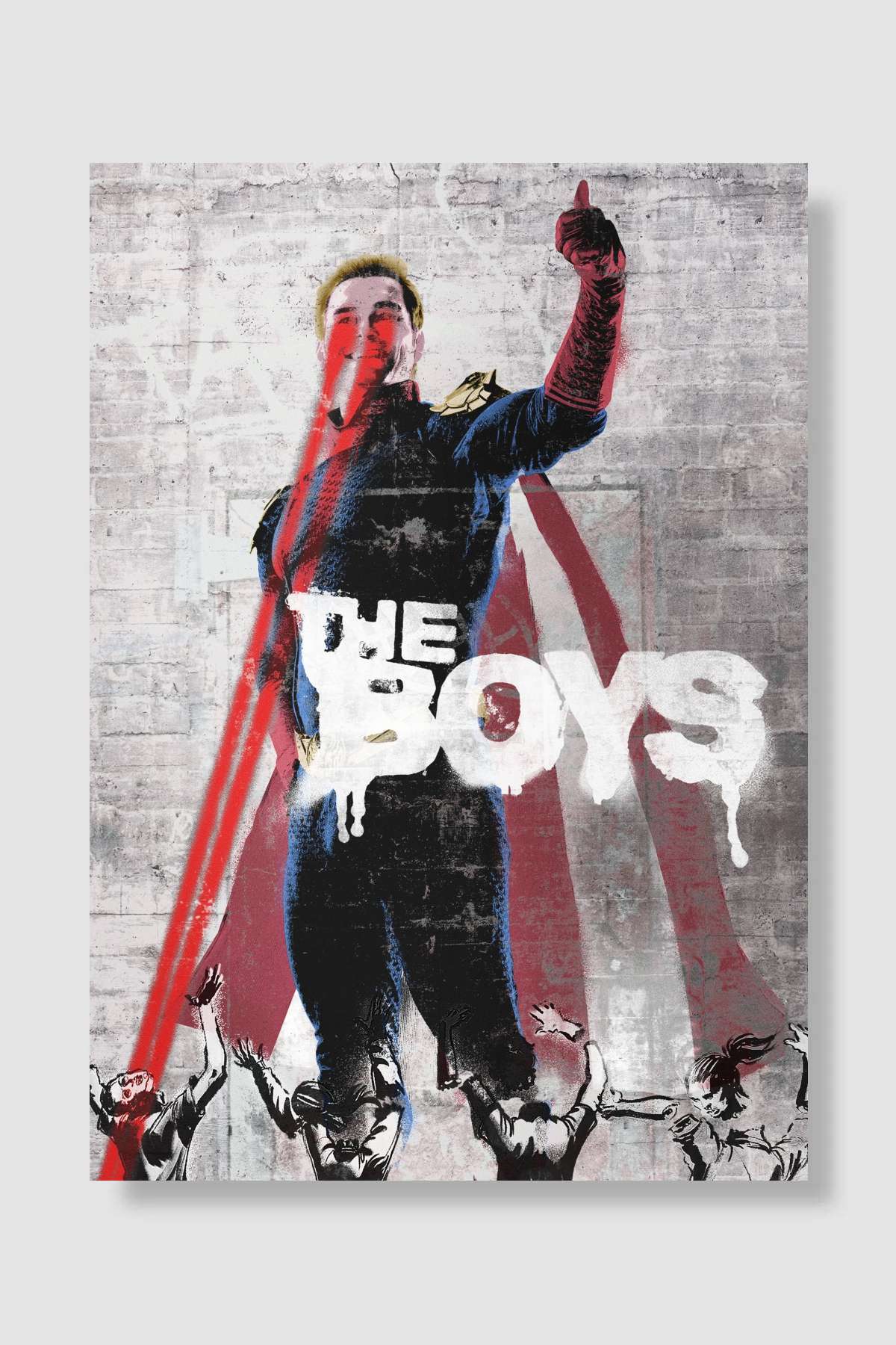 The Boys Dizi Poster Çerçevesiz Yüksek Kalite Dizi Afiş Duvar Poster
