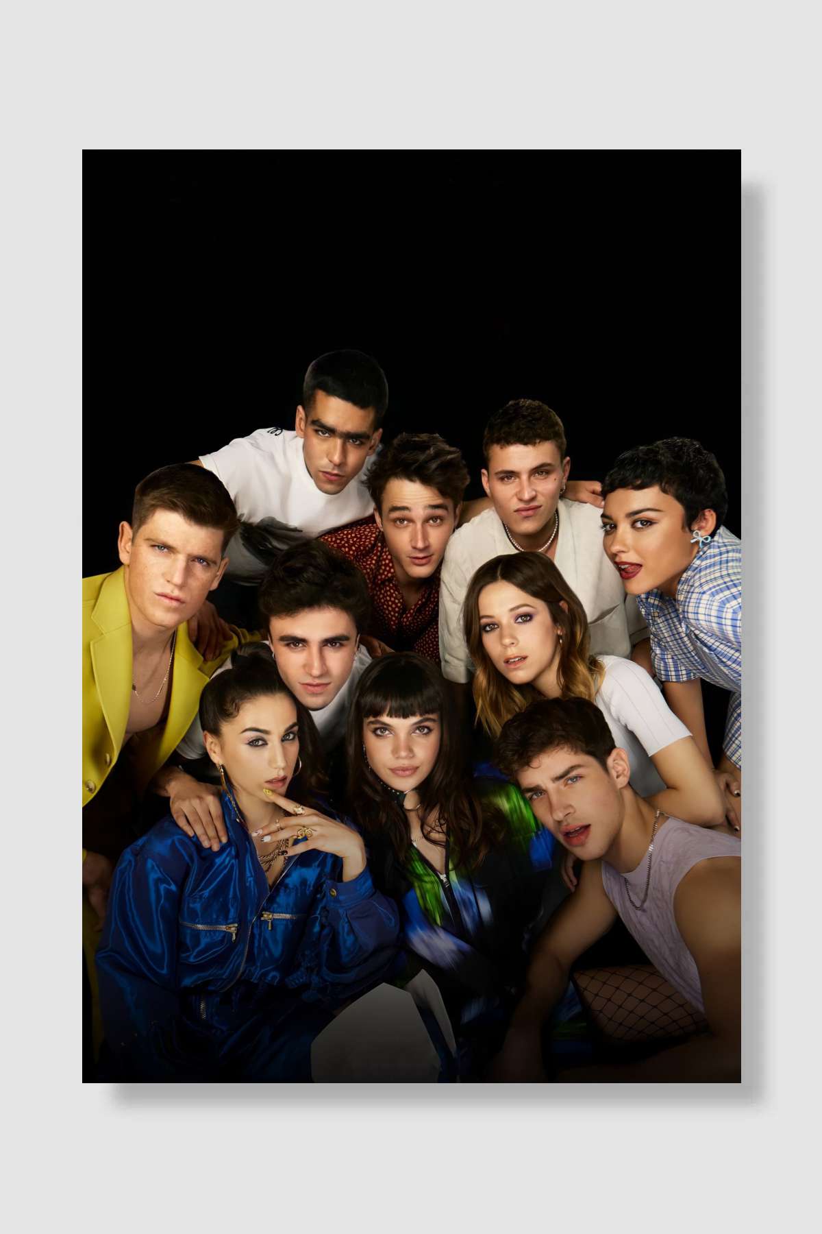 Élite Dizi Poster Çerçevesiz Yüksek Kalite Dizi Afiş Duvar Poster