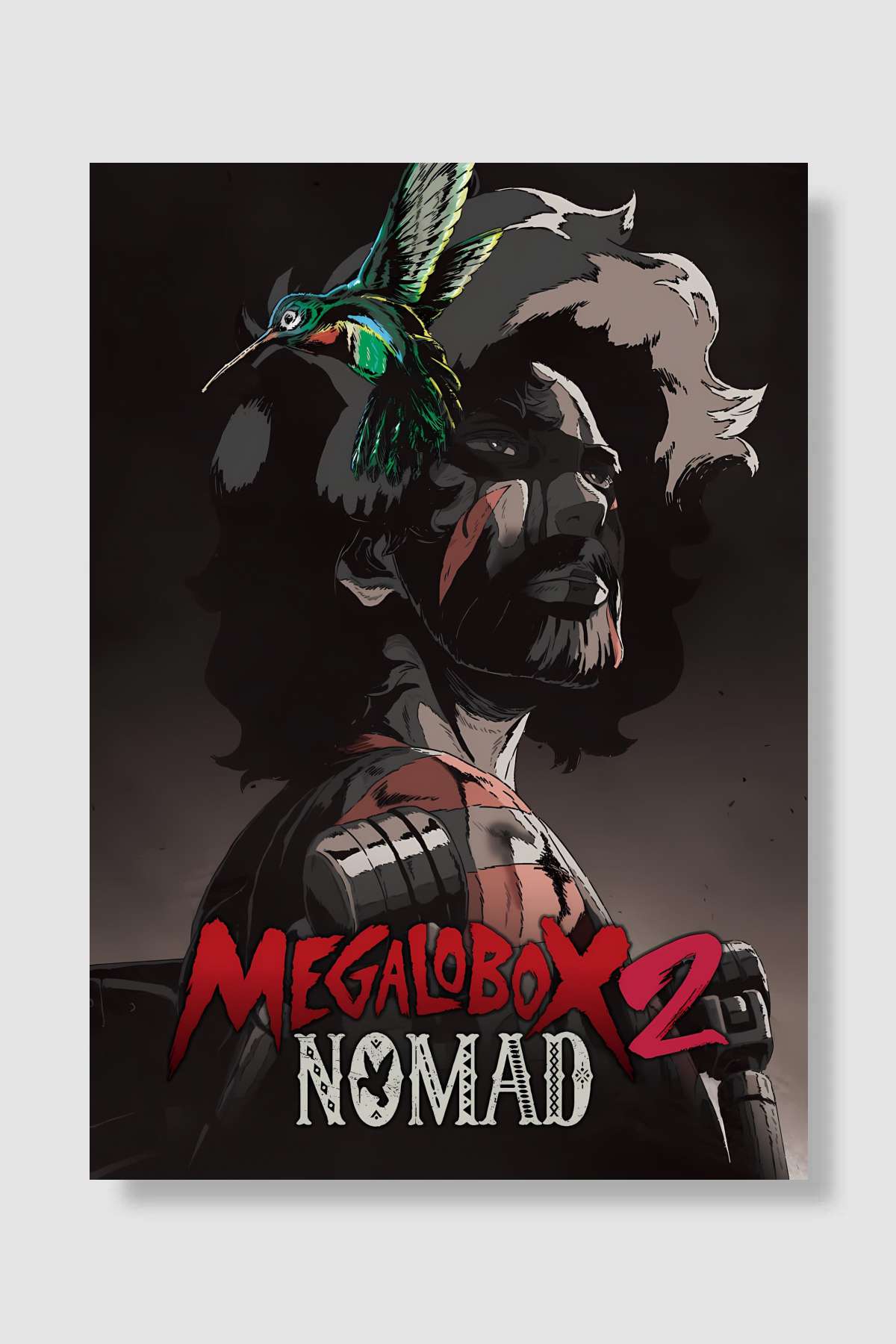 メガロボクス Dizi Poster Çerçevesiz Yüksek Kalite Dizi Afiş Duvar Poster