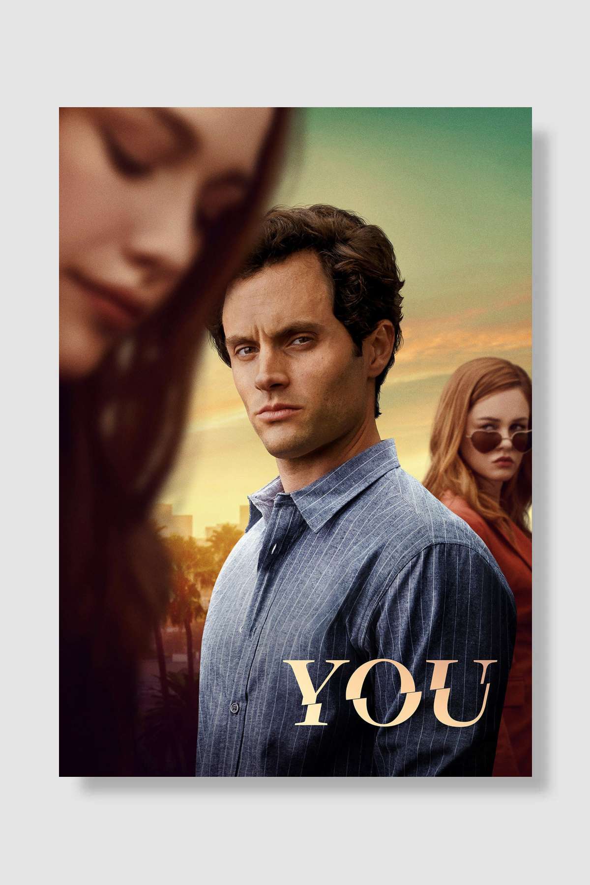 You Dizi Poster Çerçevesiz Yüksek Kalite Dizi Afiş Duvar Poster