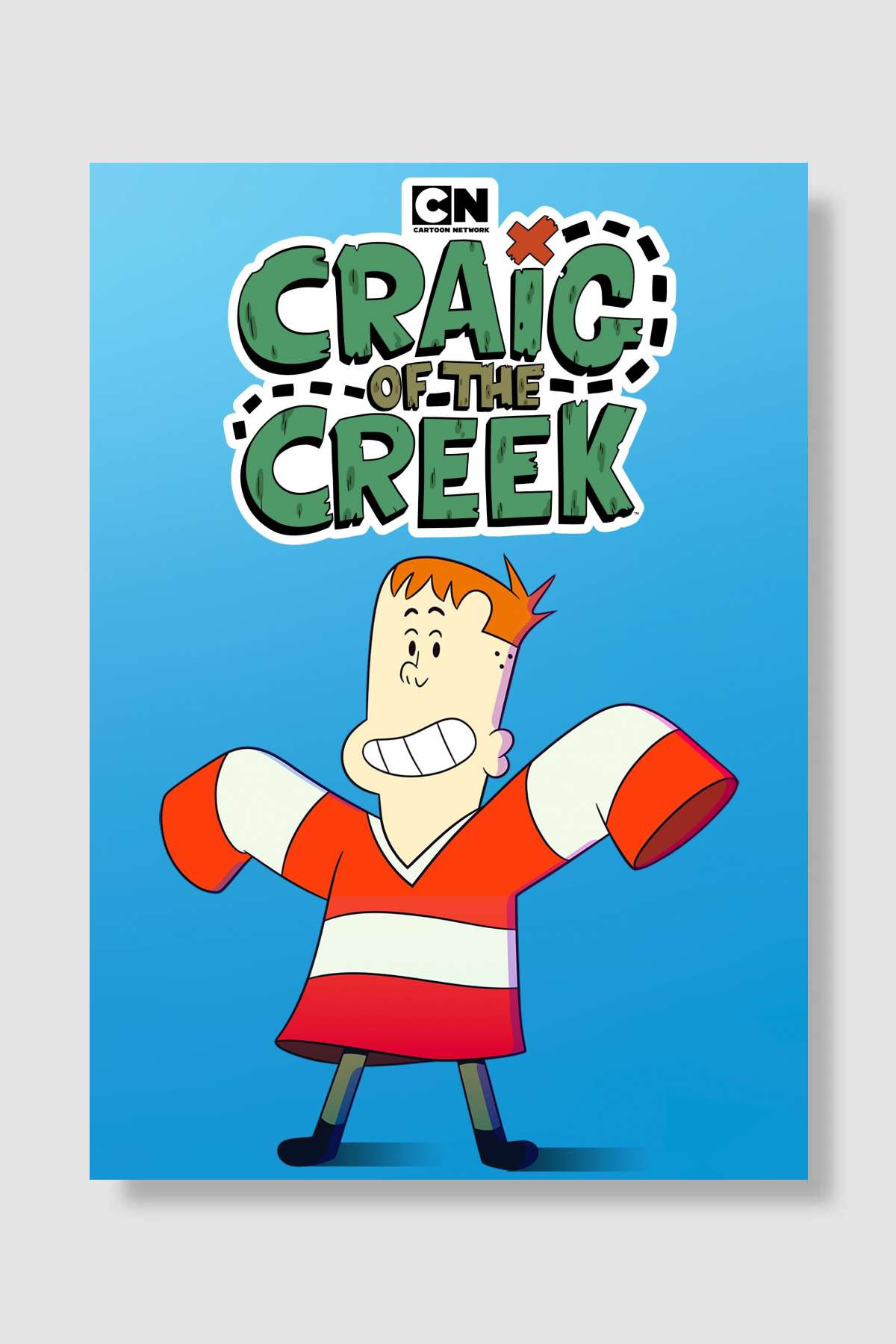 Craig'in Krallığı - Craig of the Creek Dizi Poster Çerçevesiz Yüksek Kalite Dizi Afiş Duvar Poster