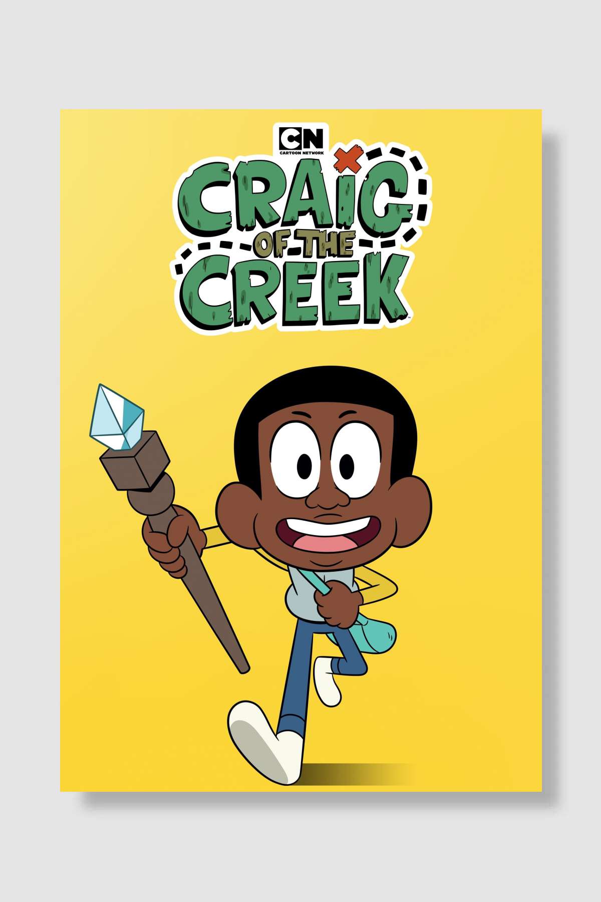 Craig'in Krallığı - Craig of the Creek Dizi Poster Çerçevesiz Yüksek Kalite Dizi Afiş Duvar Poster