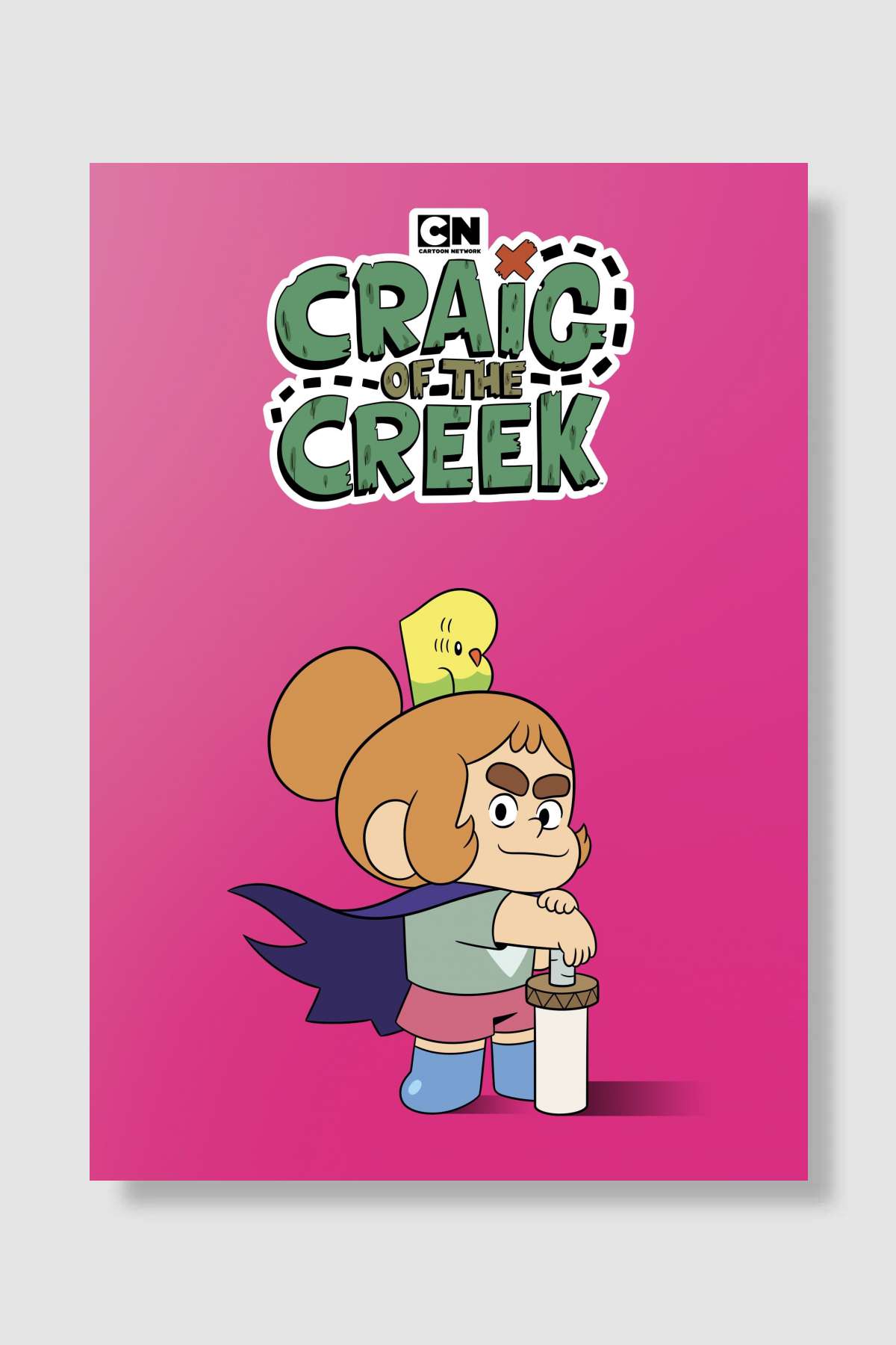 Craig'in Krallığı - Craig of the Creek Dizi Poster Çerçevesiz Yüksek Kalite Dizi Afiş Duvar Poster